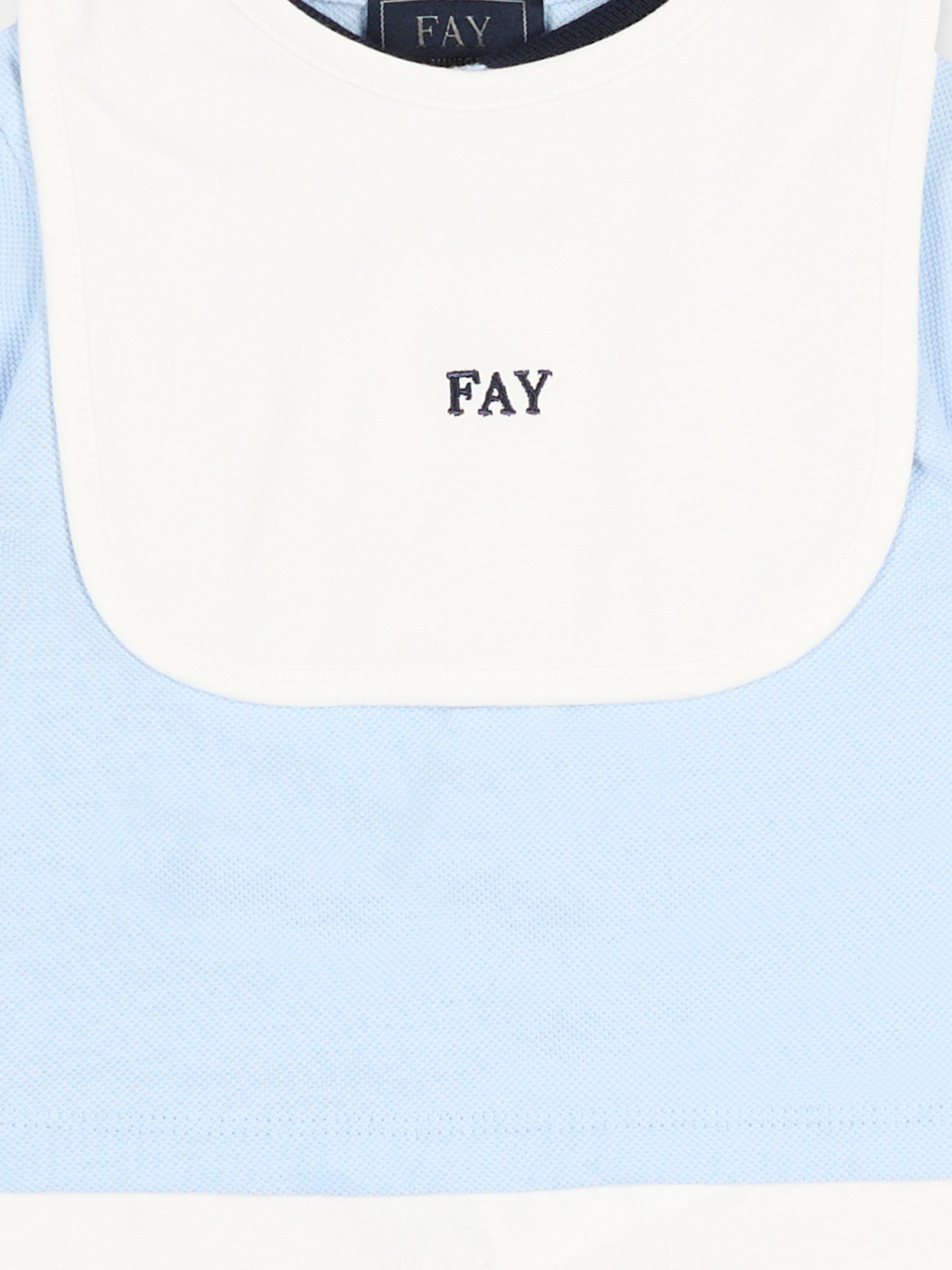 Pagliaccetto multicolor per neonato con logo,Fay Kids,FYB501 Z3707 652AV