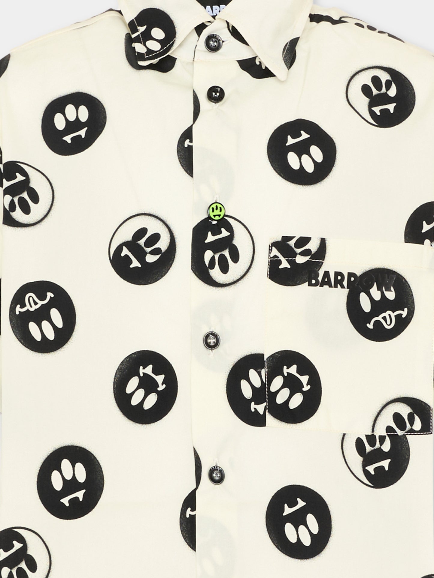 Camicia avorio per bambino con smile,Barrow,S6BKJUSI050 013
