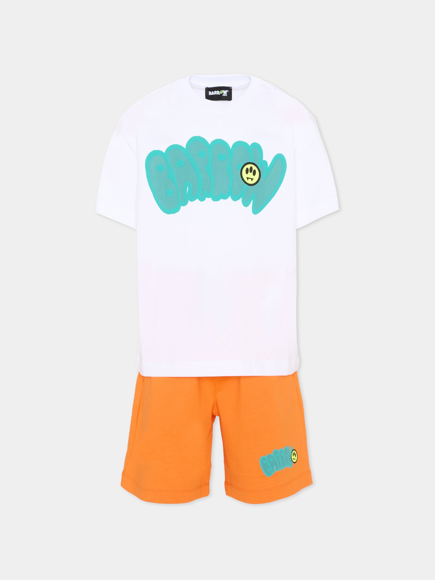 Completo sportivo multicolor per bambino con logo,Barrow,S6BKJUTB032 002/52