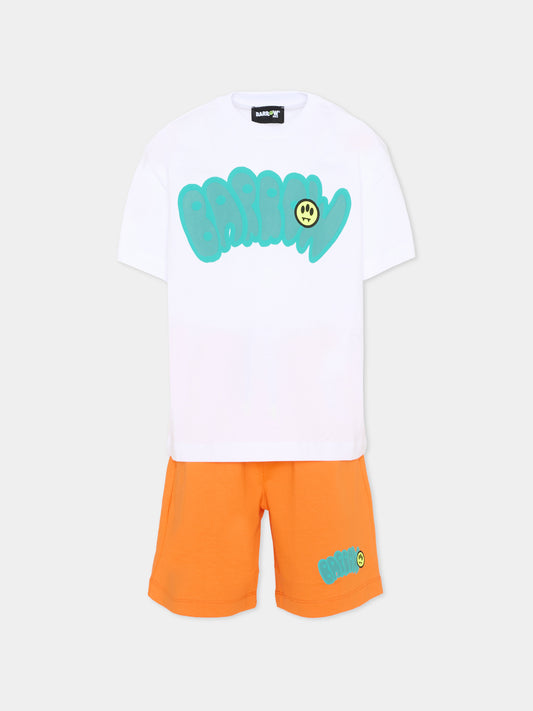 Completo sportivo multicolor per bambino con logo,Barrow,S6BKJUTB032 002/52