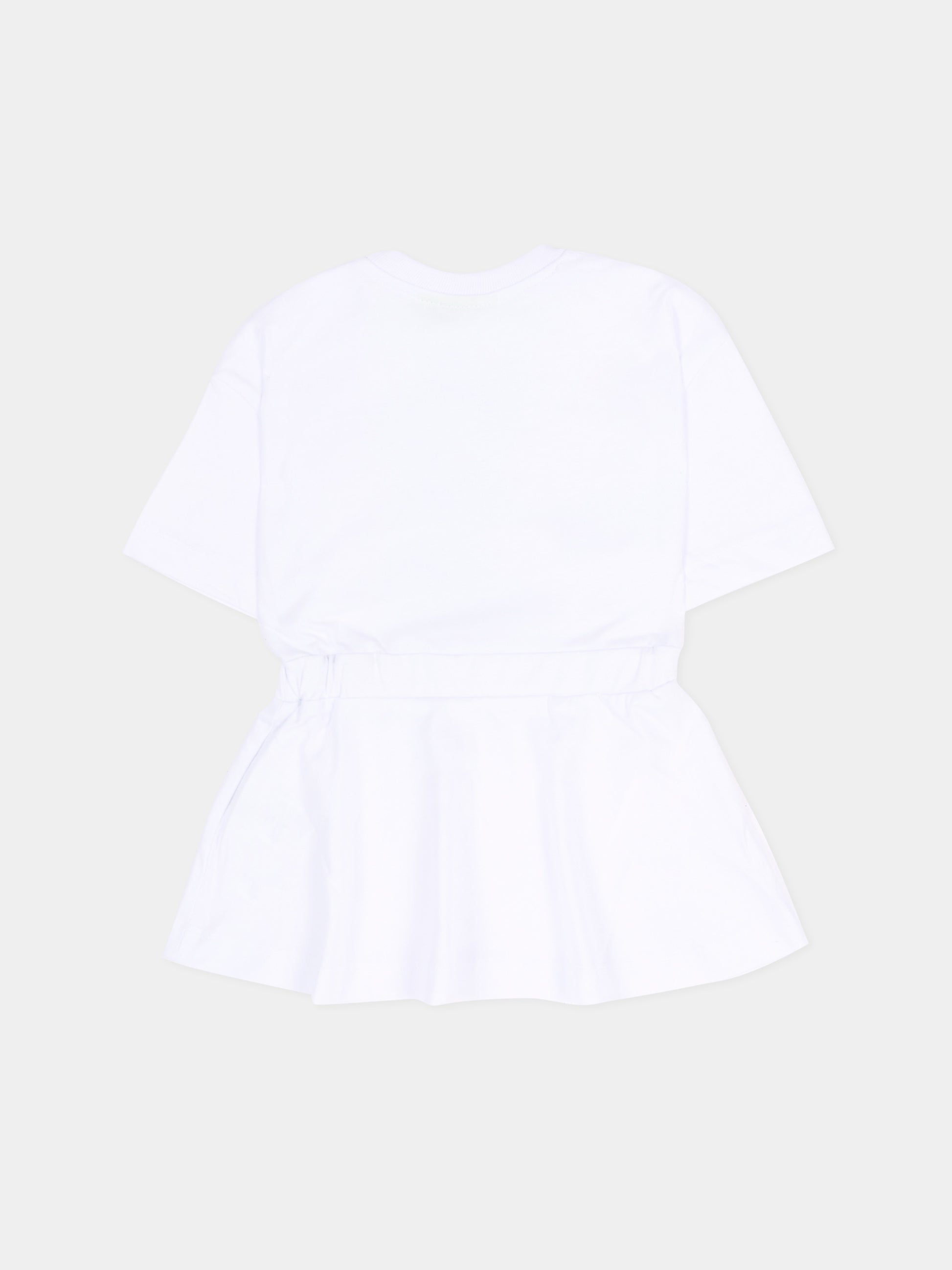 Vestito bianco per neonata con Teddy Bear,Barrow,S6BKNGDR206 002