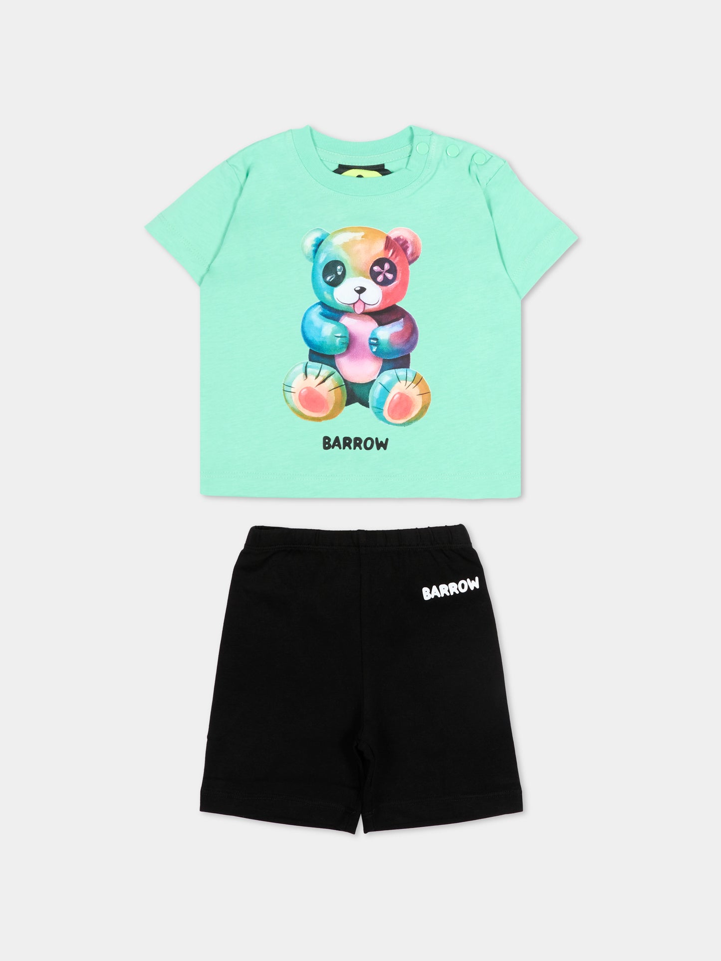 Completo sportivo multicolor per neonata con Teddy Bear,Barrow,S6BKNGTL202 087/02