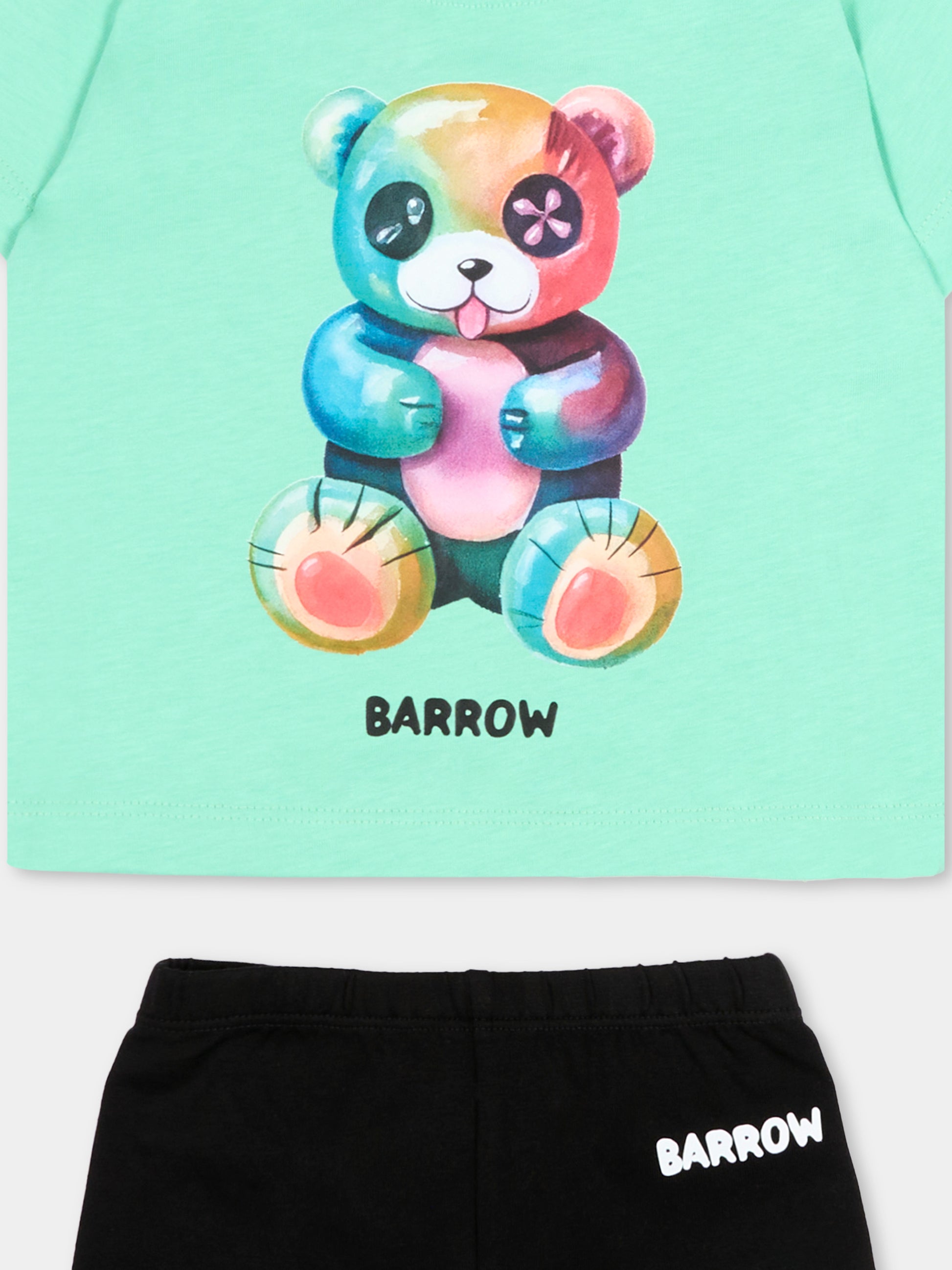 Completo sportivo multicolor per neonata con Teddy Bear,Barrow,S6BKNGTL202 087/02