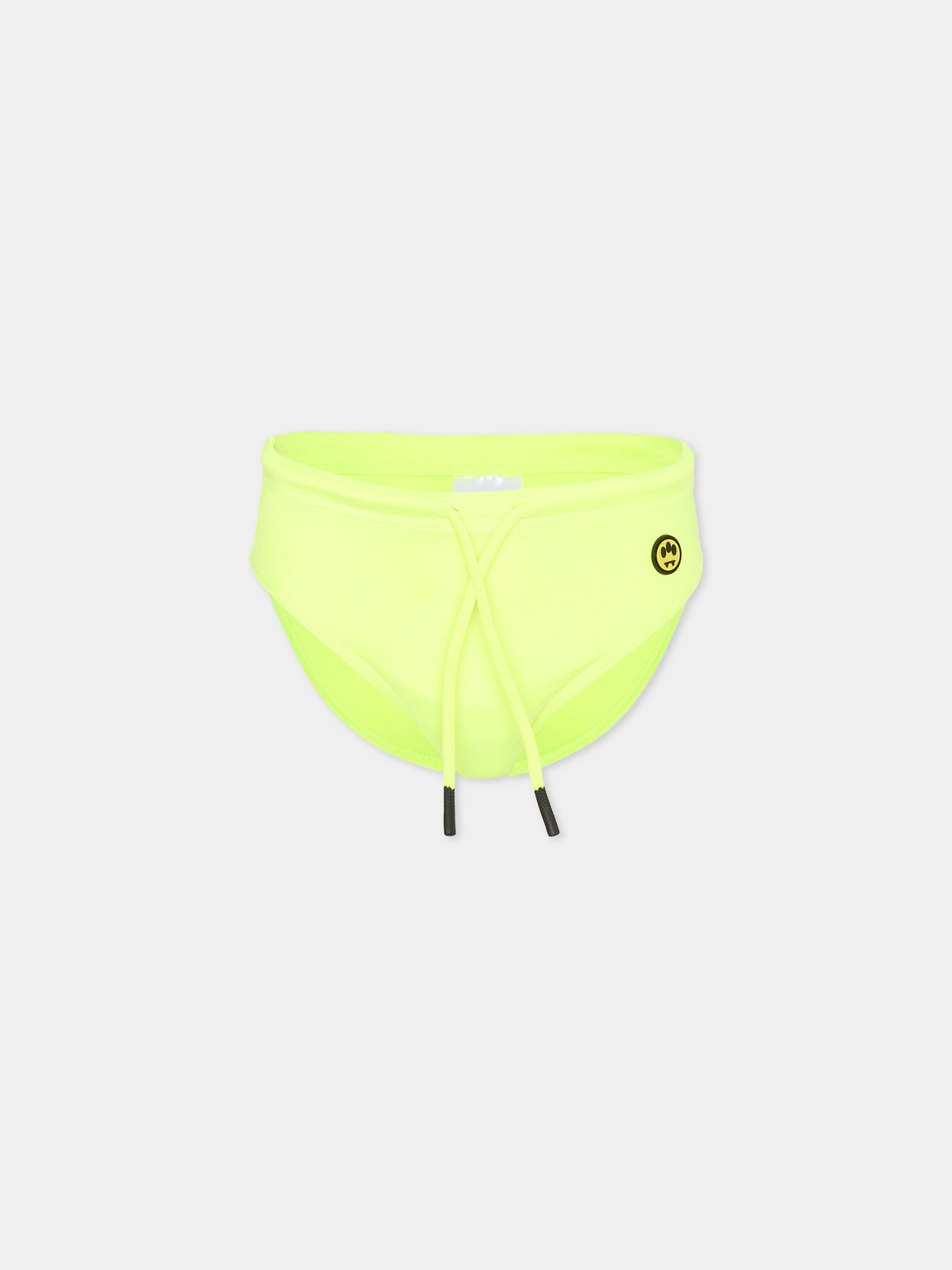 Slip mare giallo per bambino con logo,Barrow,S6BKJBSS224 023