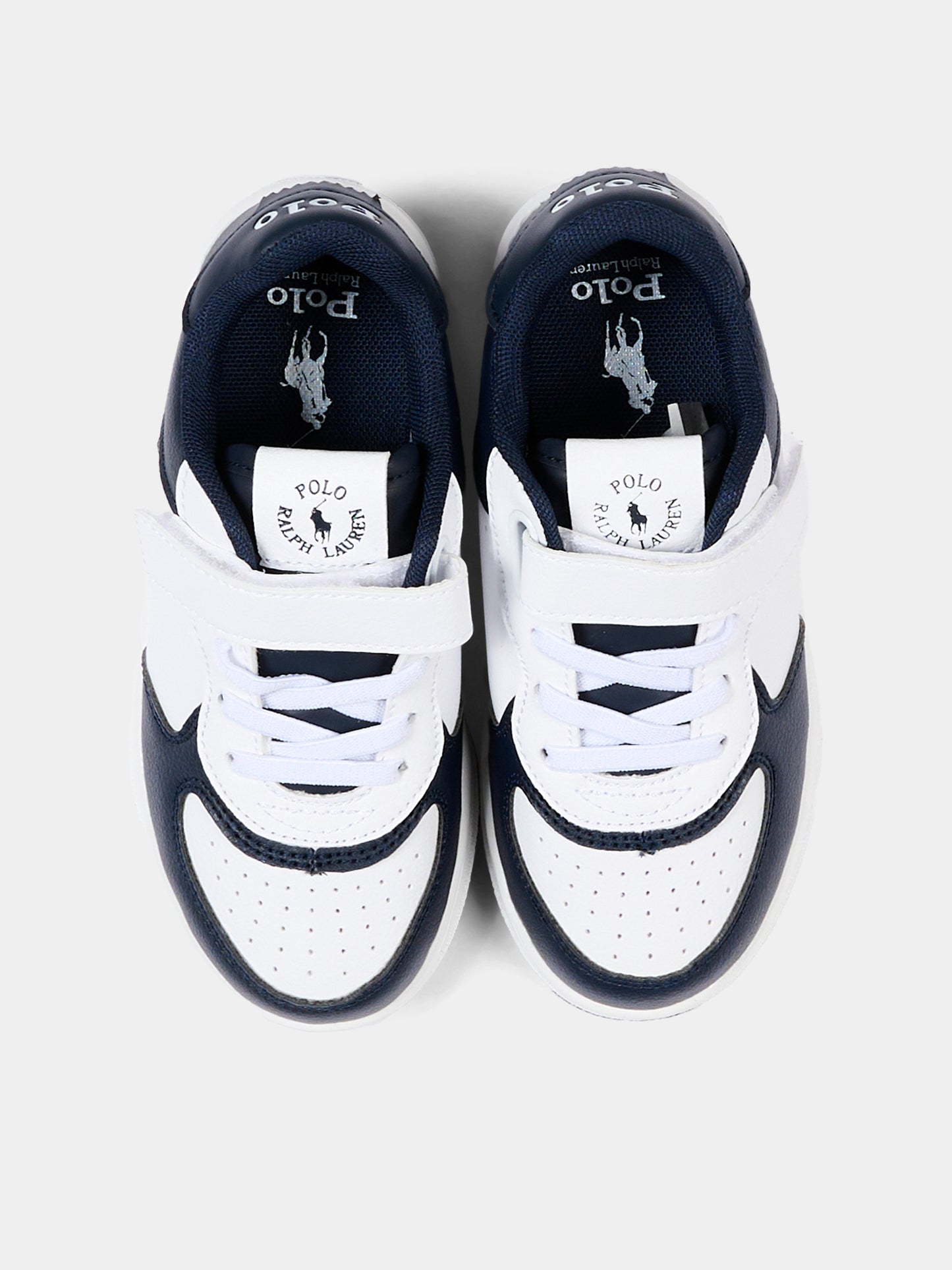 Sneakers blu per bambino con Polo Pony,Ralph Lauren Kids,RL01242111