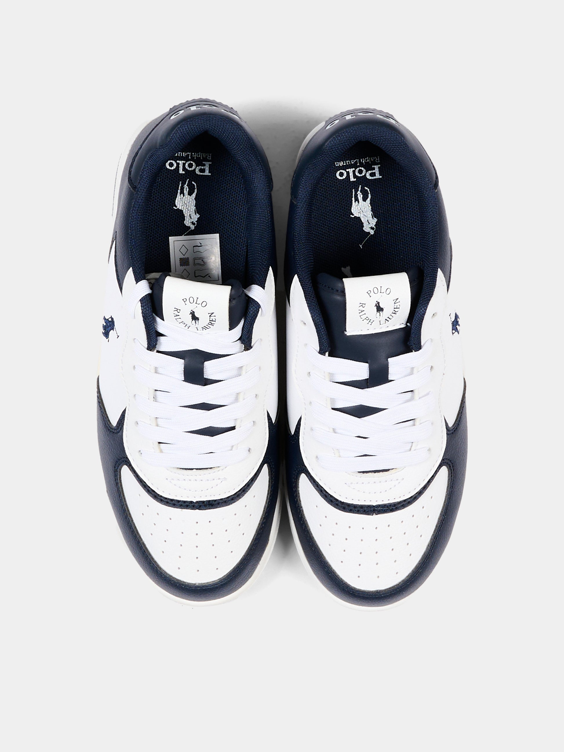 Sneakers blu per bambino con Polo Pony,Ralph Lauren Kids,RL01247100