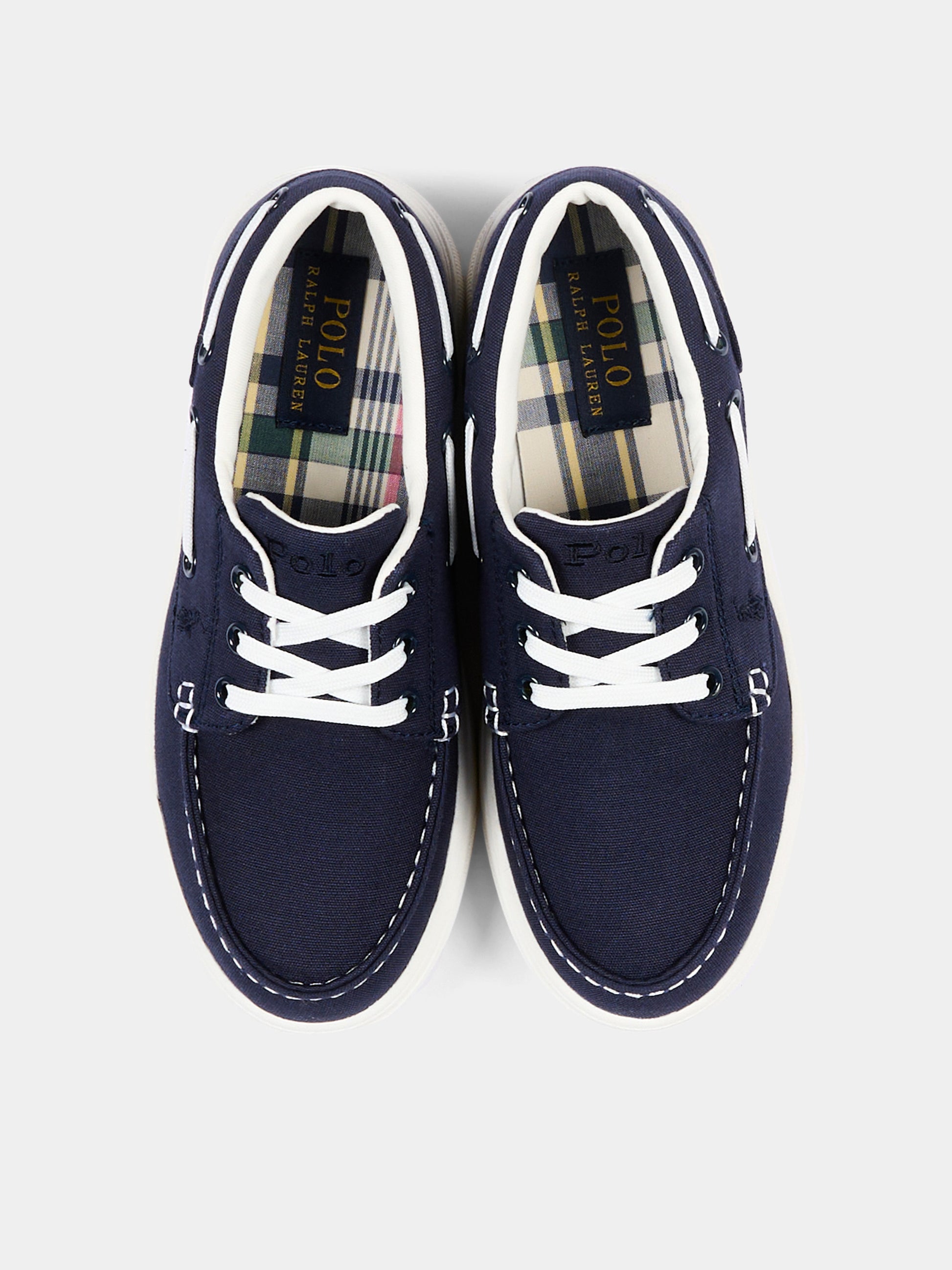 Mocassini blu per bambino con Polo Pony,Ralph Lauren Kids,RL04220410