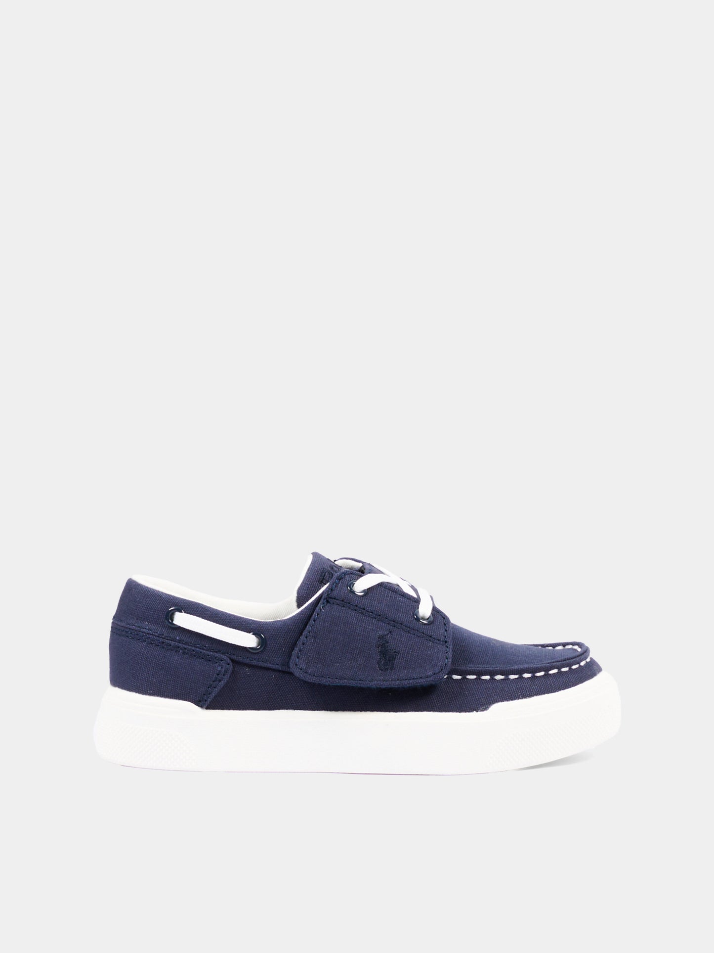 Mocassini blu per bambino con Polo Pony,Ralph Lauren Kids,RL04223411
