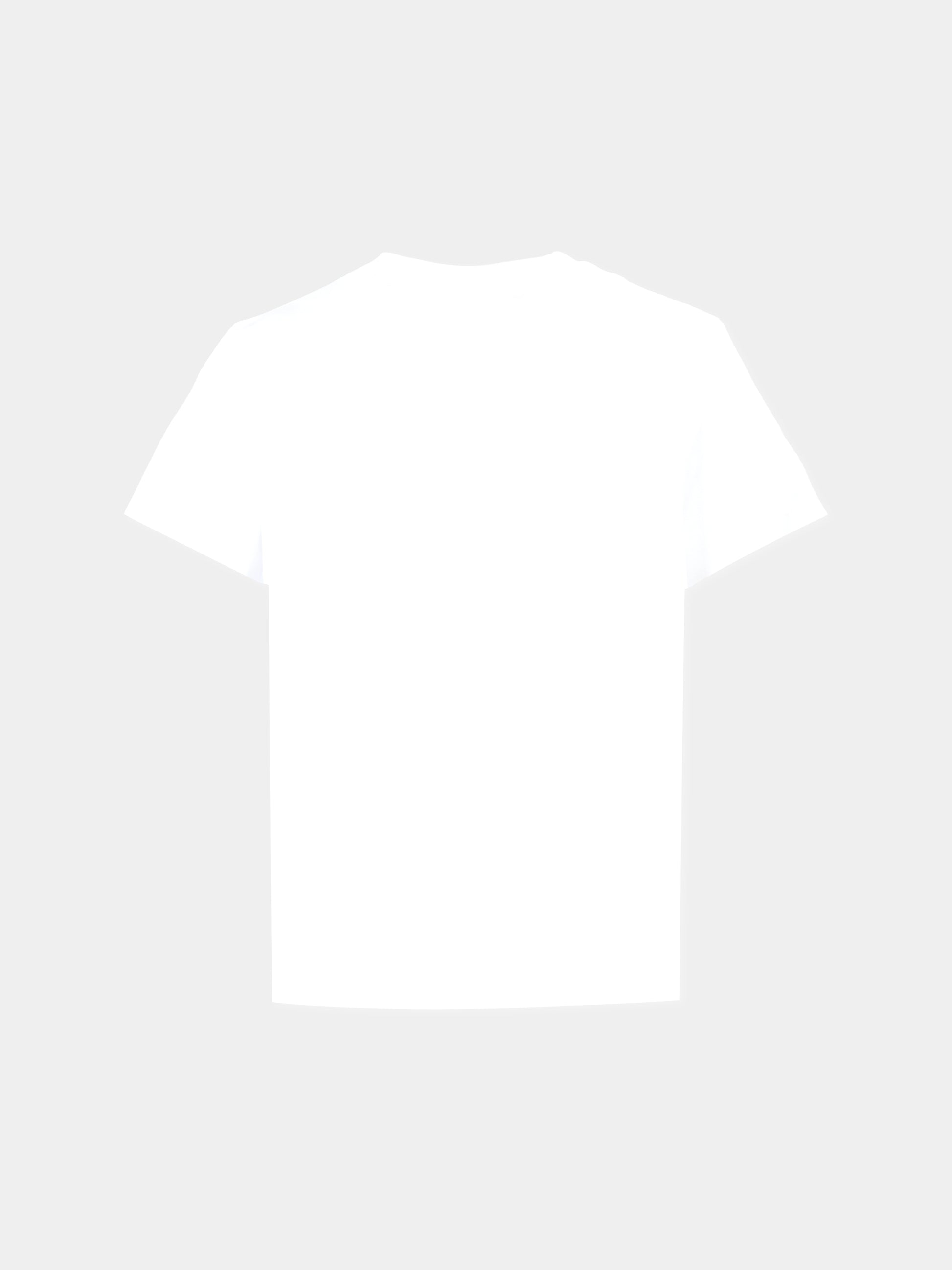 T-shirt bianca per bambina con scritta,Mc2 Saint Barth,ELLY001 03330H