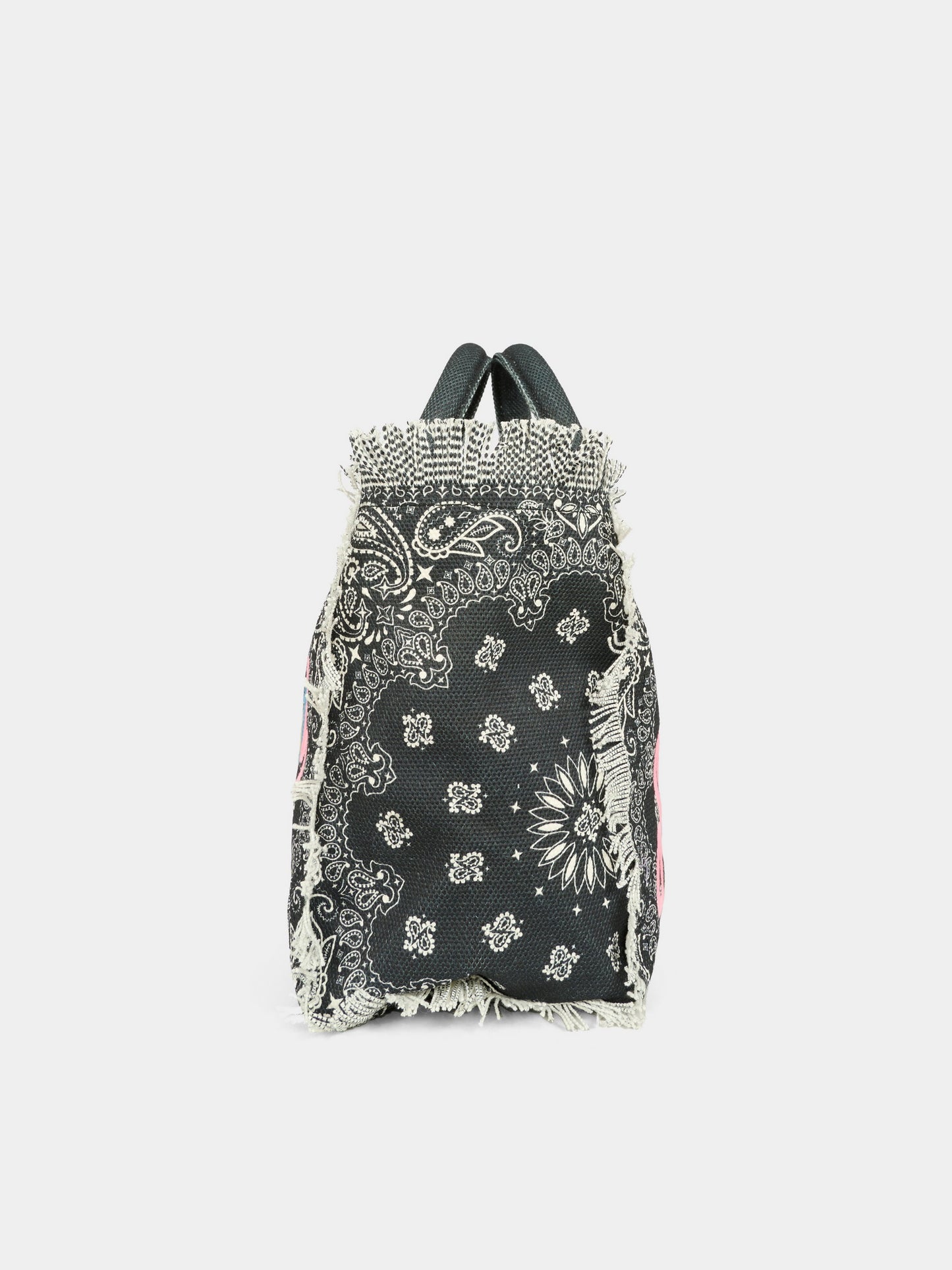 Borsa mare Colette nera per bambina con logo,Mc2 Saint Barth,COL0001 04806H