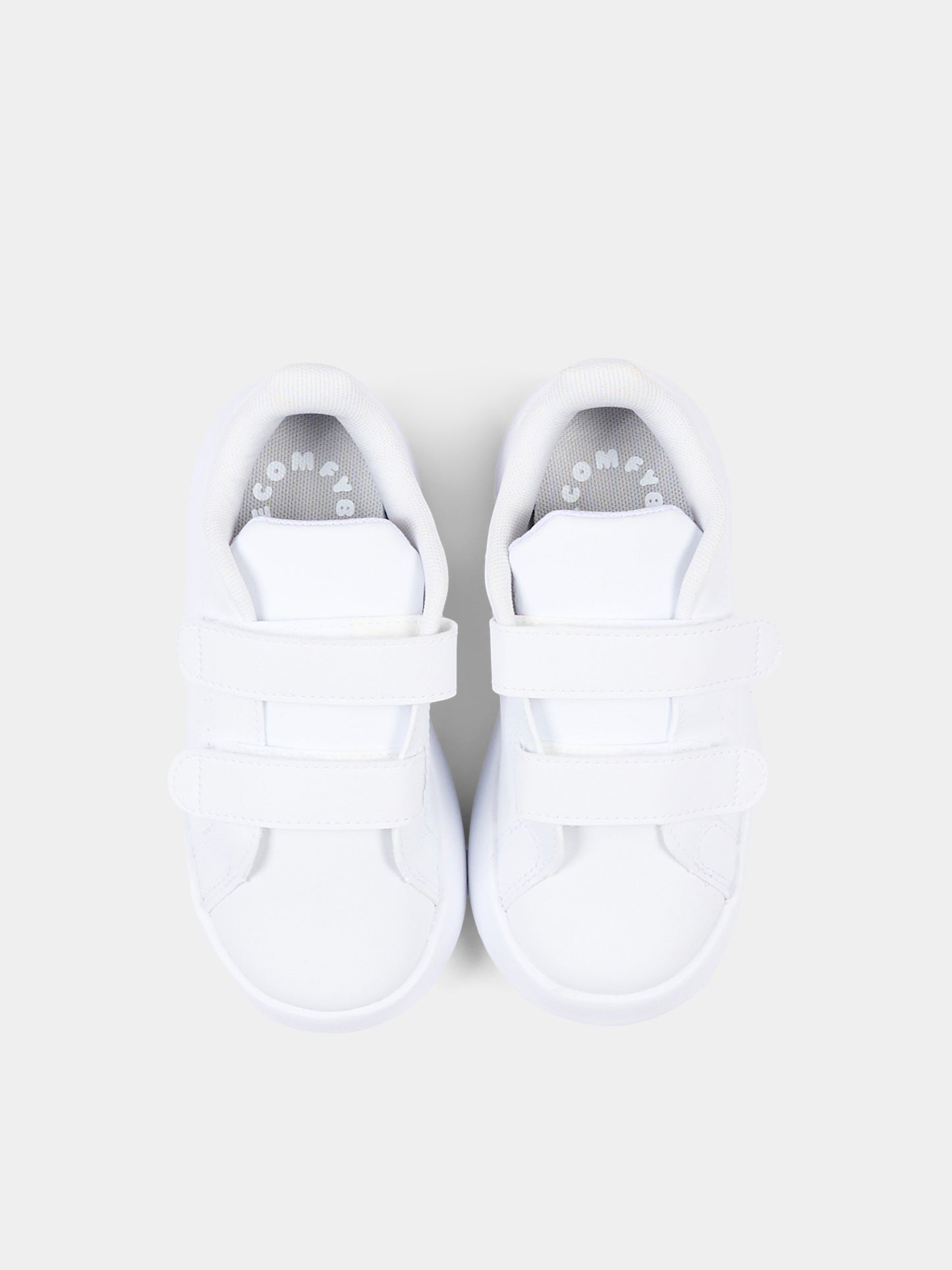Sneakers bianche Advantage CF I per bambini,Adidas,ID5283