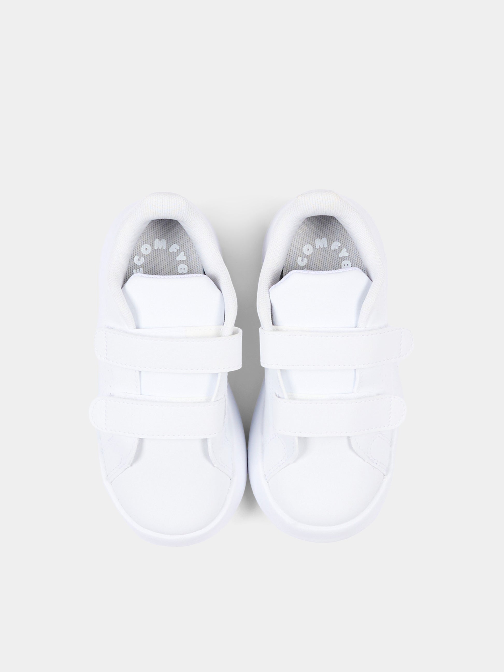 Sneakers bianche Advantage CF I per bambini,Adidas,ID5283