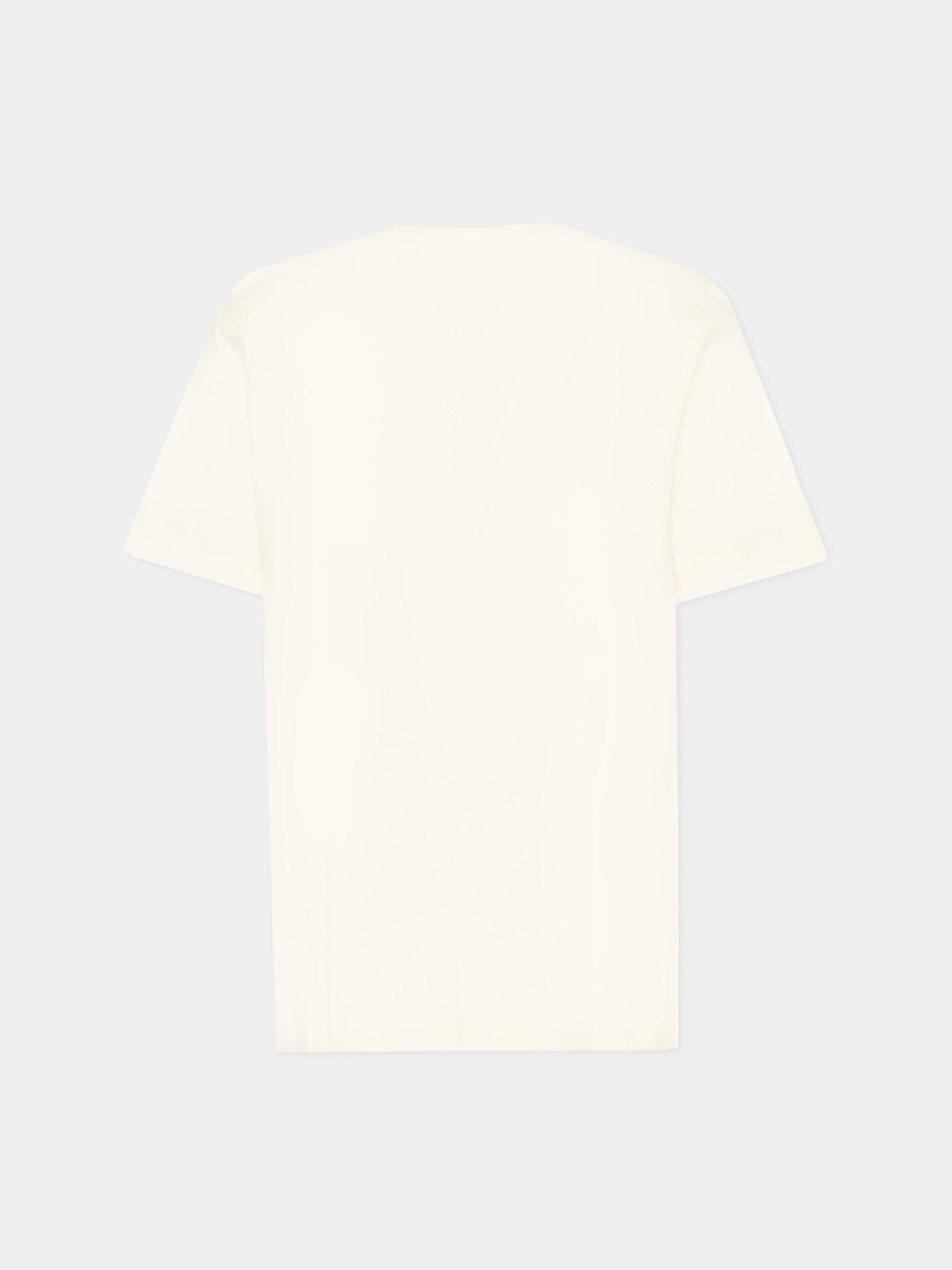 T-shirt avorio per bambini con logo,Adidas,KE1347