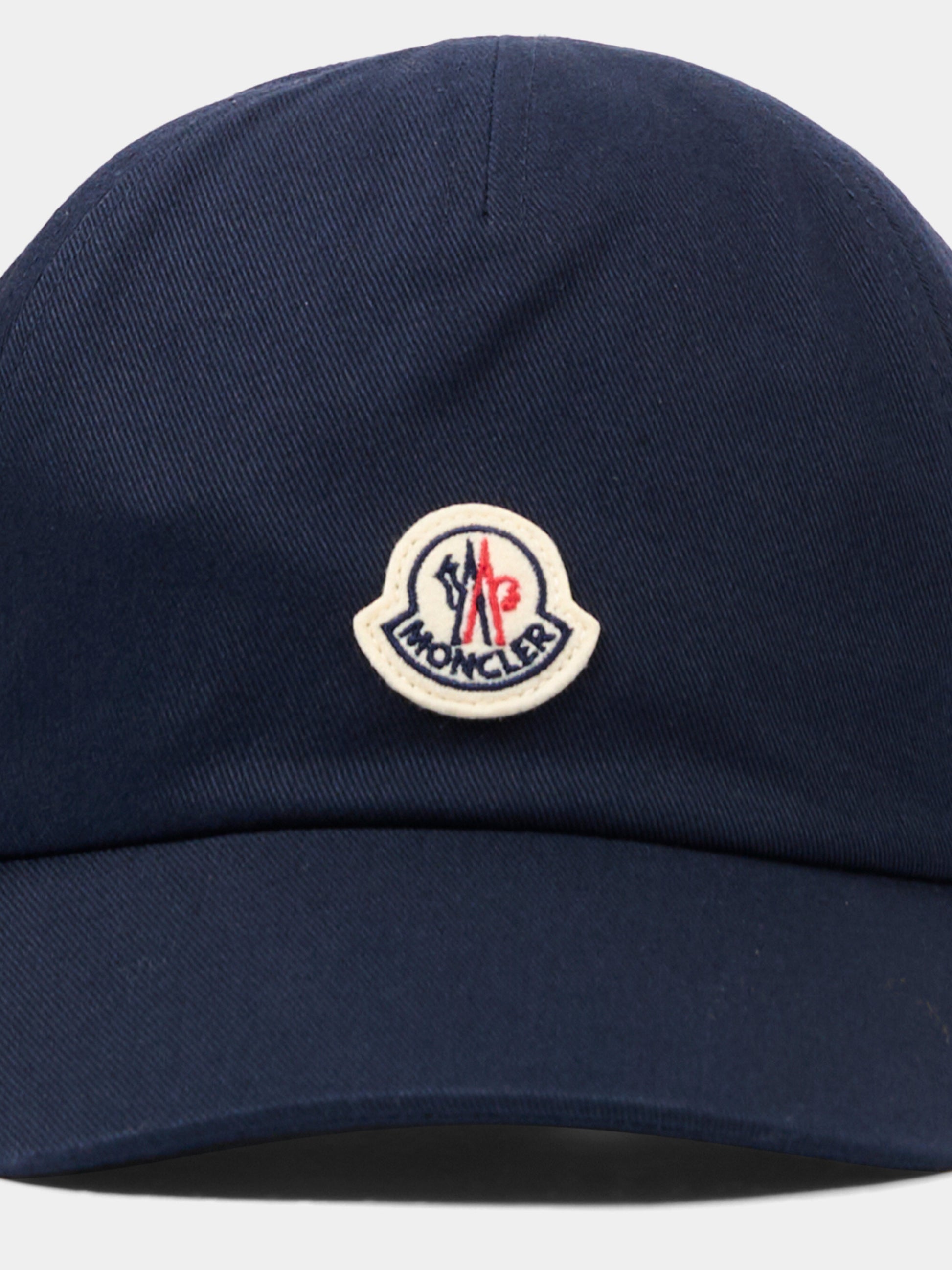 Cappello blu per neonati con logo,Moncler Kids,L1951 3B00008 04863 742