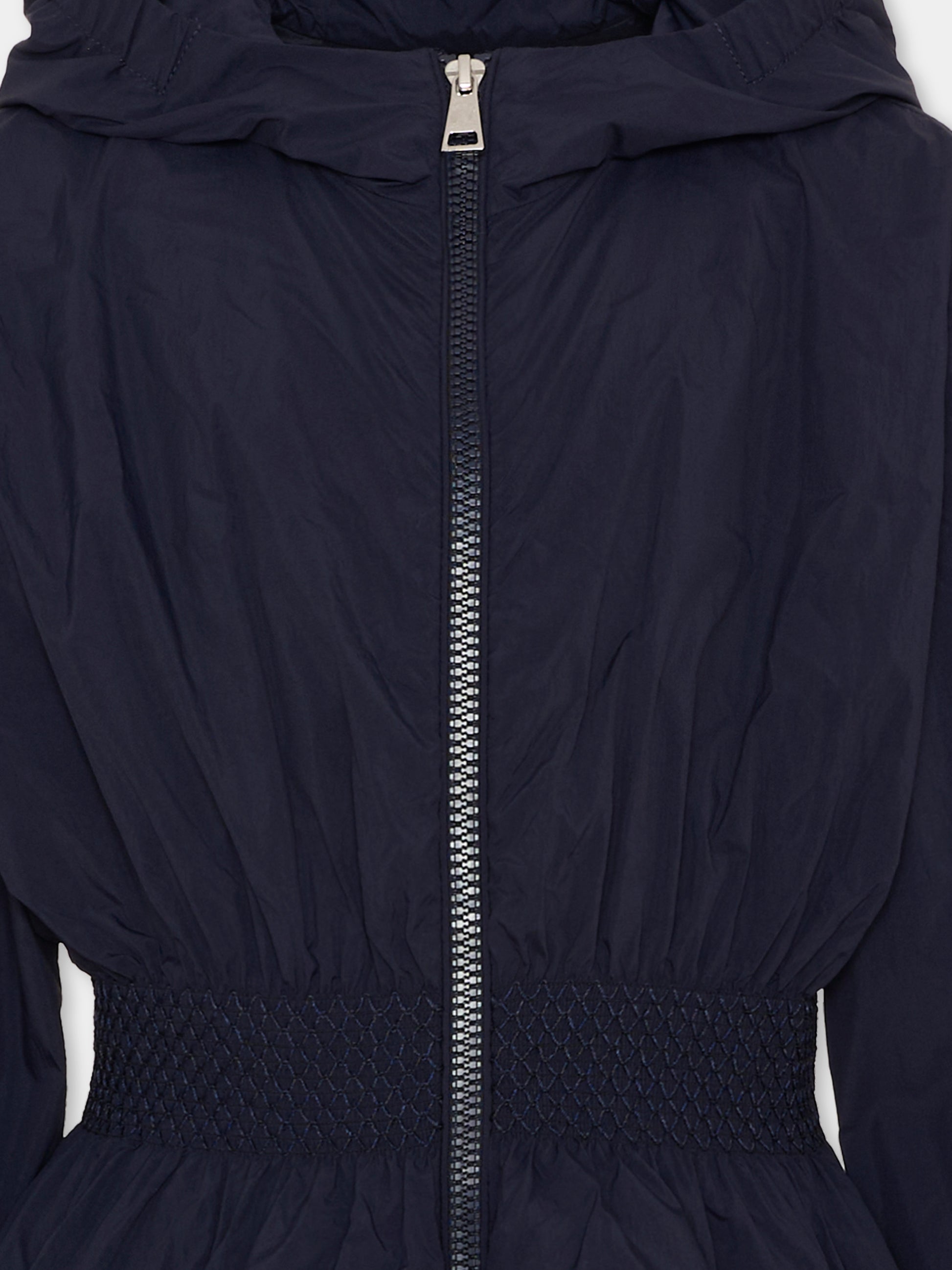 Giacca a vento blu Liriope per bambina,Moncler Kids,L1954 1A00110 5988M 742