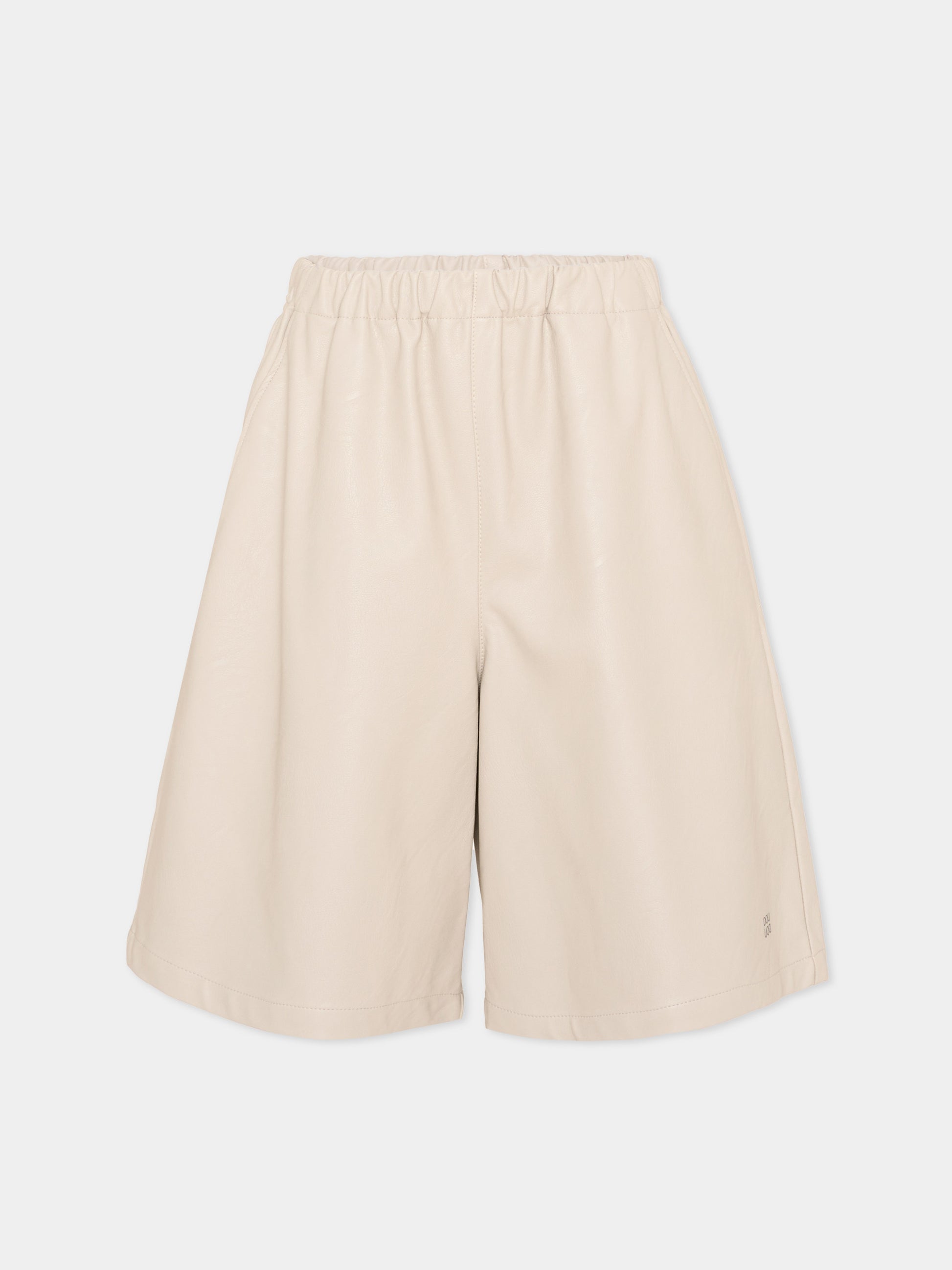 Shorts beige per bambina,Douuod Kids,DY6P59-H0076 108