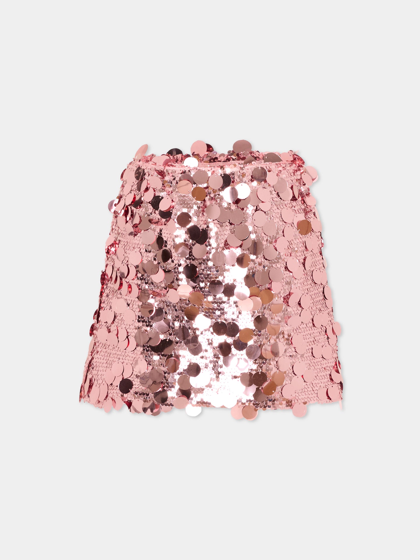 Gonna rosa per bambina con paillettes,Douuod Kids,DY7A01-U0261 50R