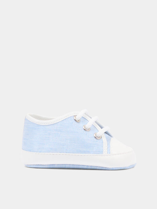 Sneakers basse celesti per neonato,Colorichiari,MN958468 4884 53