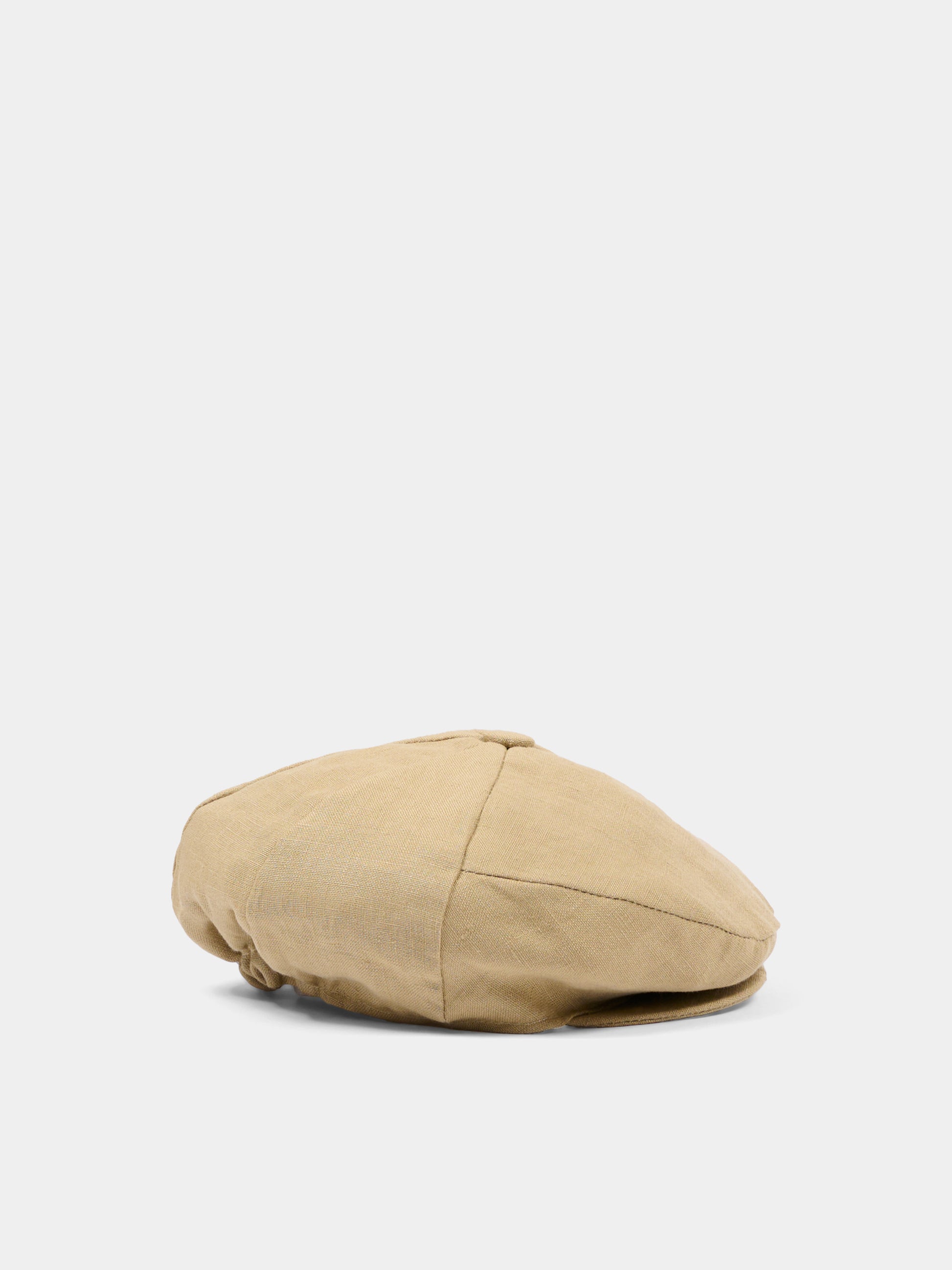 Cappello con visiera beige per neonato,Colorichiari,MN928412 4951 26