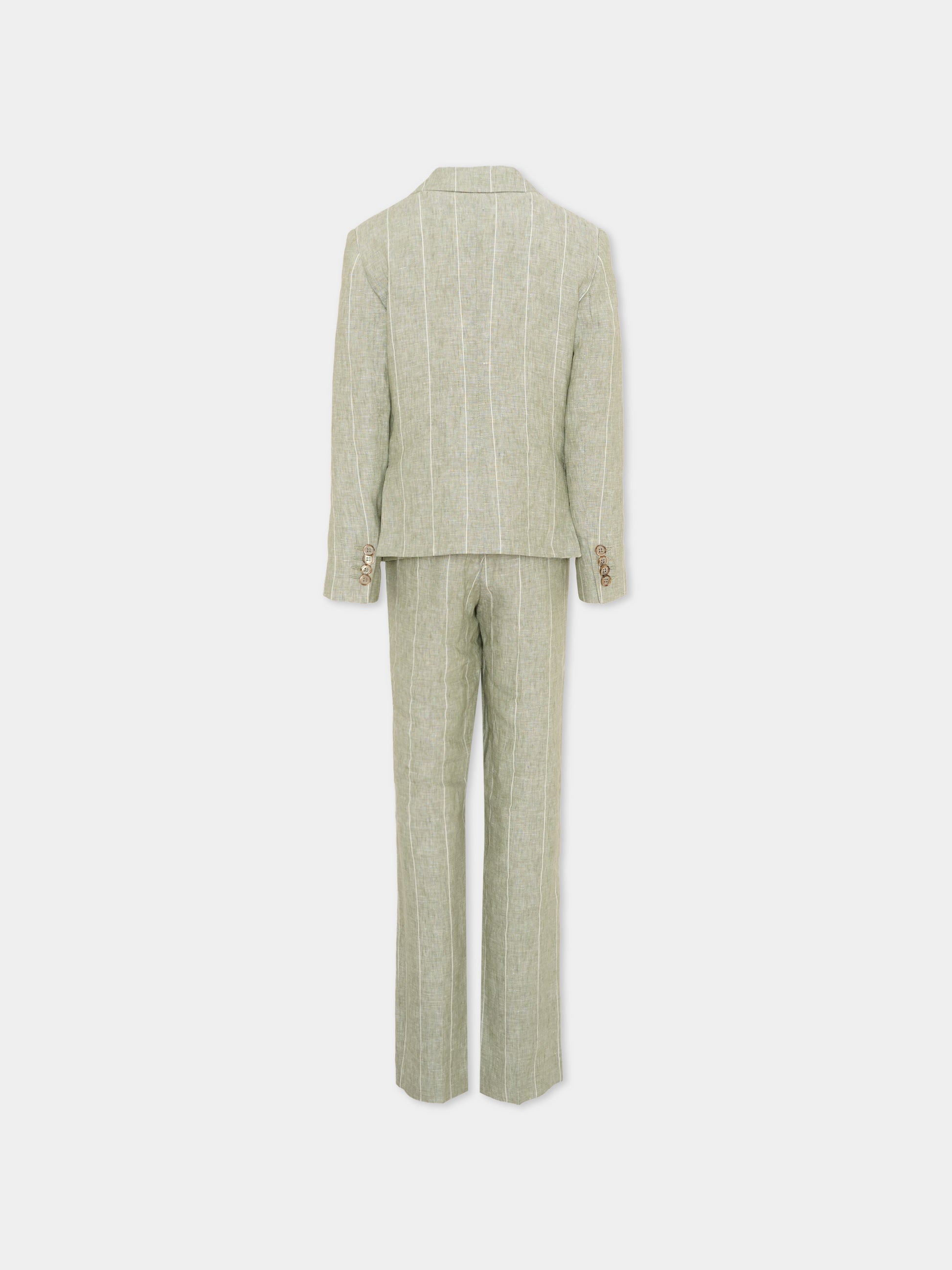 Completo elegante verde per bambino,Colorichiari,MJ508359 4952 35