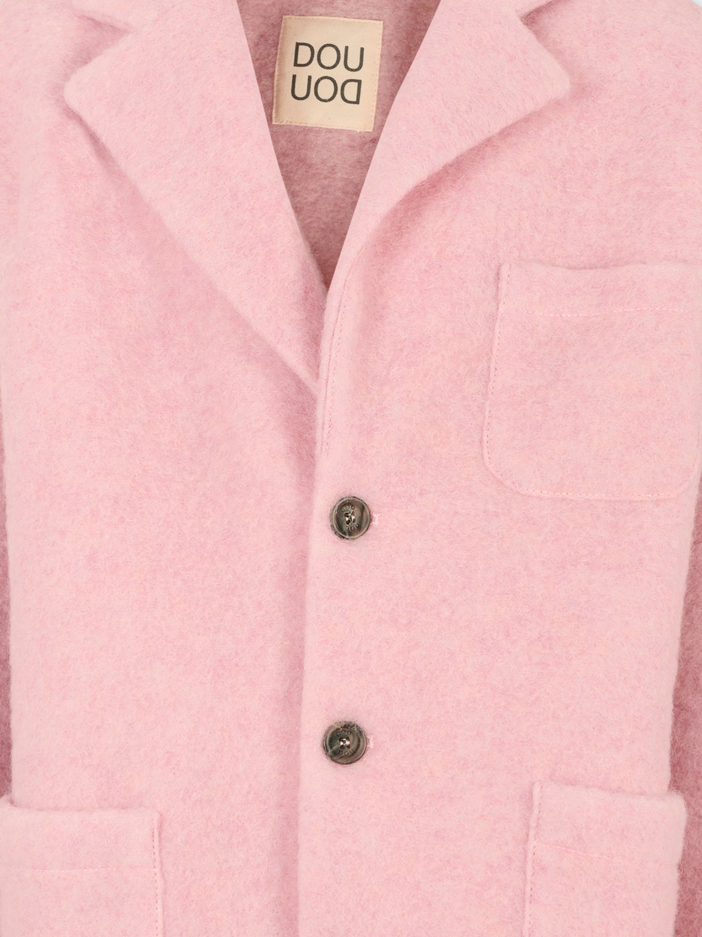 Giacca rosa per bambina,Douuod Kids,DV2Q04 E0077 505