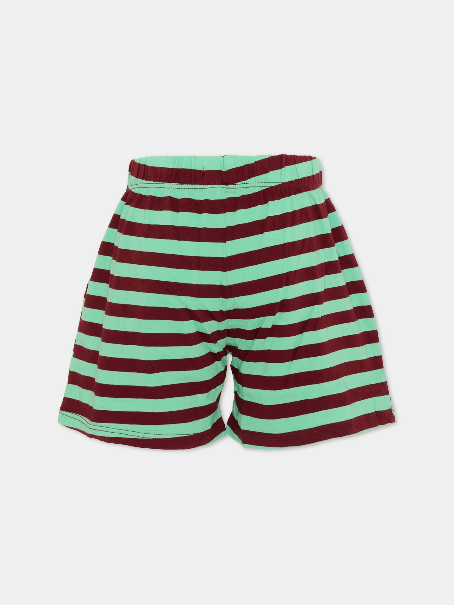 Shorts multicolor a righe per bambina,Bobo Choses,B126AC058