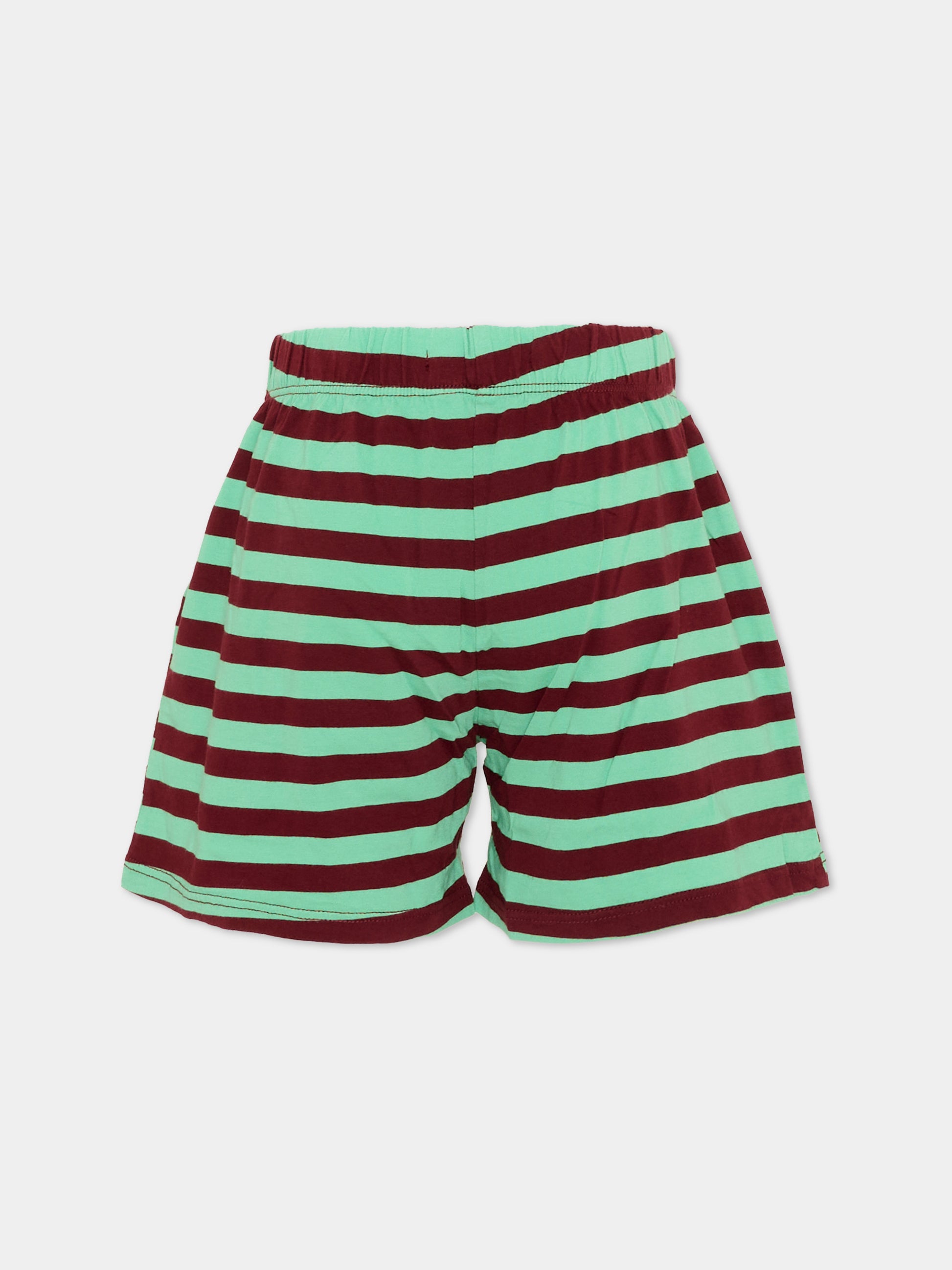 Shorts multicolor a righe per bambina,Bobo Choses,B126AC058