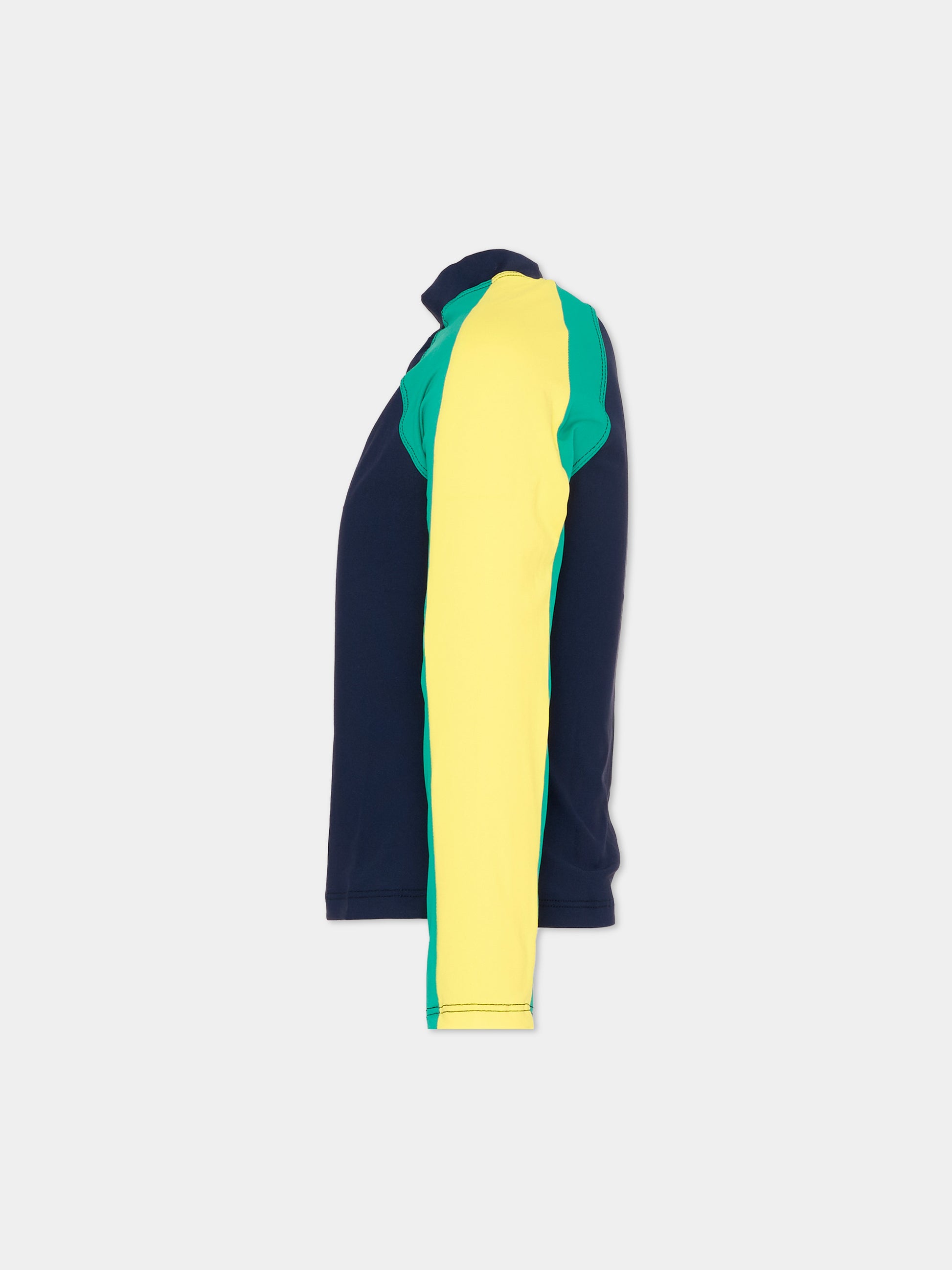 Maglia anti UV blu per bambino con logo,Bobo Choses,B126AC132