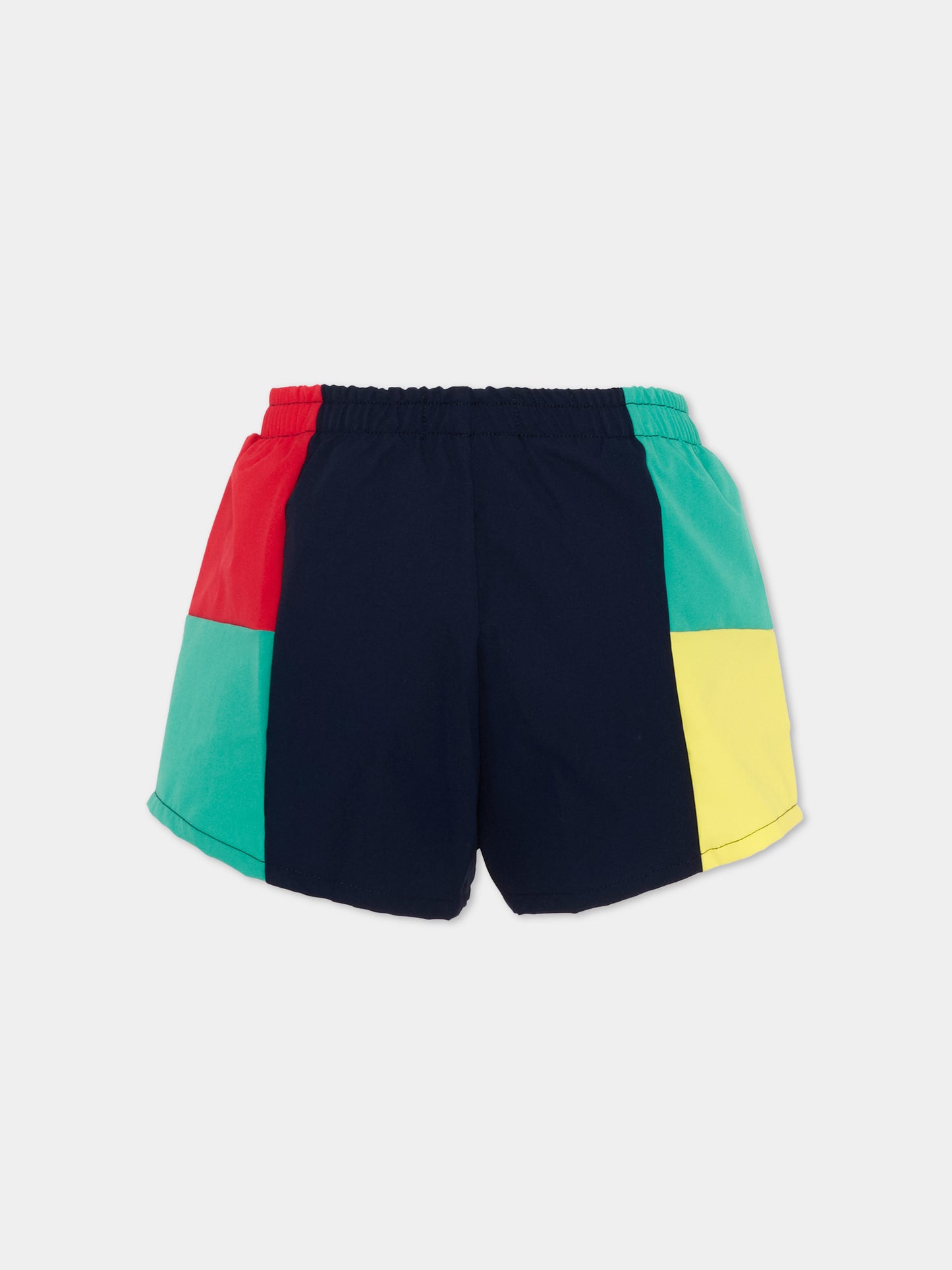 Boxer mare blu per bambino con logo,Bobo Choses,B126AC133