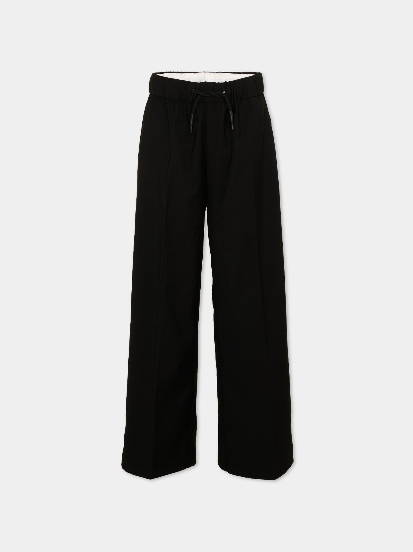 Pantaloni neri per bambino con logo,Richmond,RBP26243PA BLACK