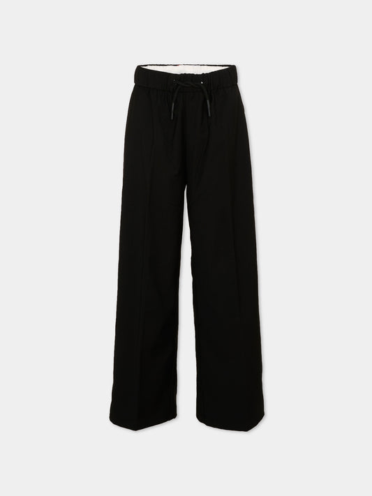 Pantaloni neri per bambino con logo,Richmond,RBP26243PA BLACK