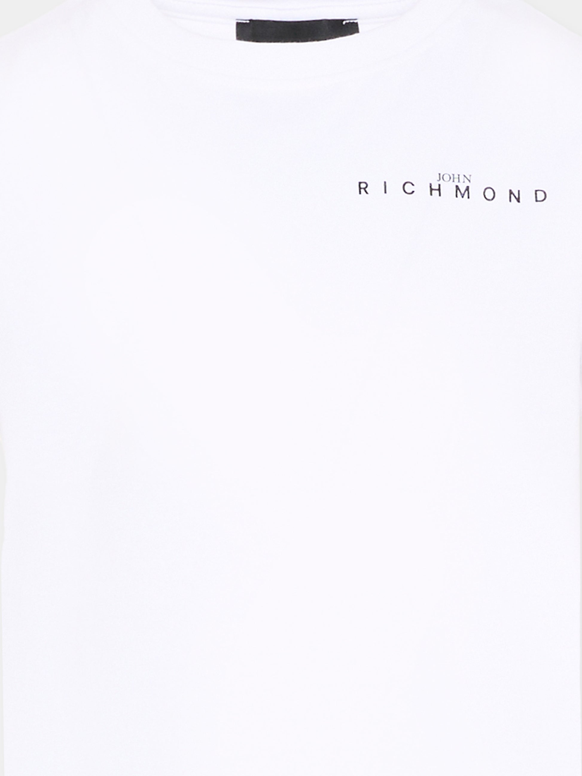 T-Shirt bianca per bambini con logo,Richmond,RBP26108TS WHITE