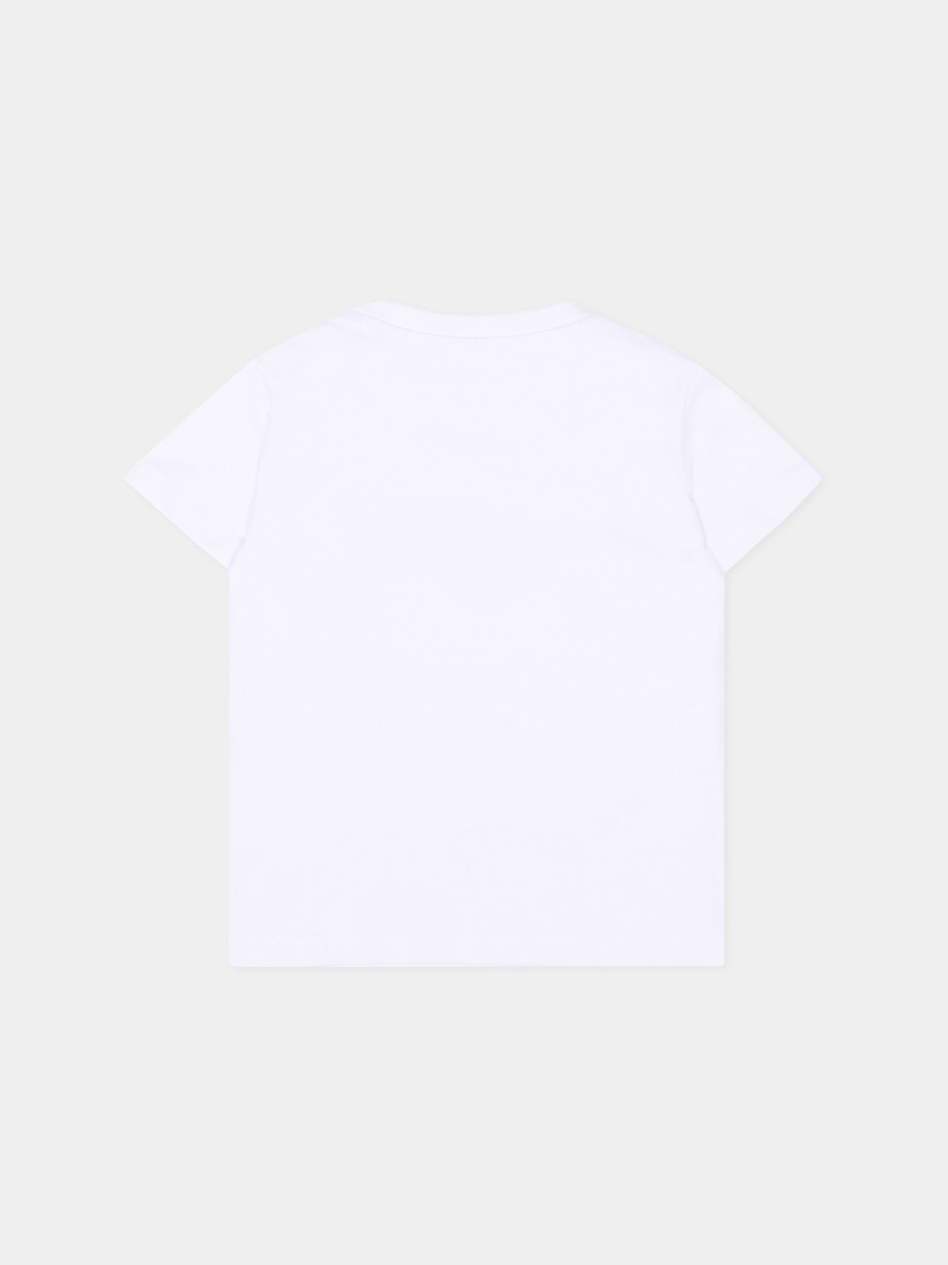 T-Shirt bianca per neonato con logo,Richmond,RIP26002TS WHITE