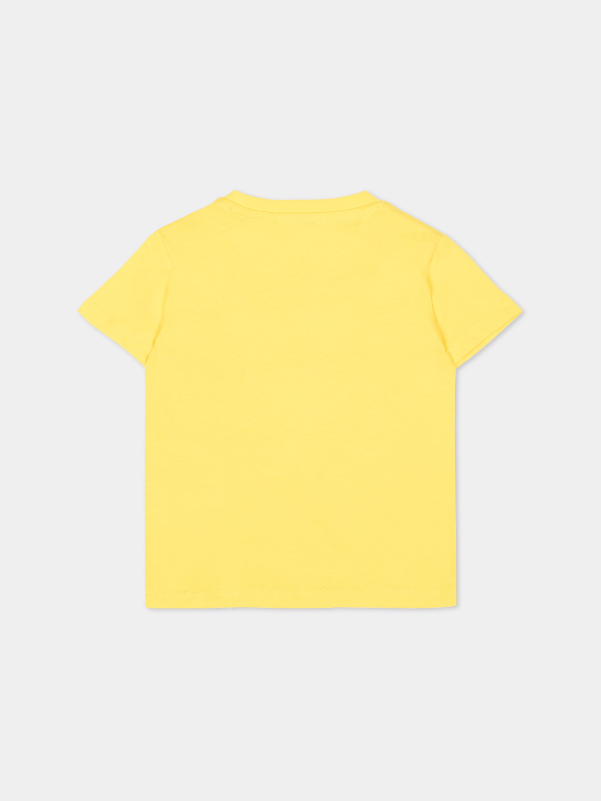 T-shirt gialla per neonato con logo,Richmond,RIP26002TS YELLOW BUTTERCUP