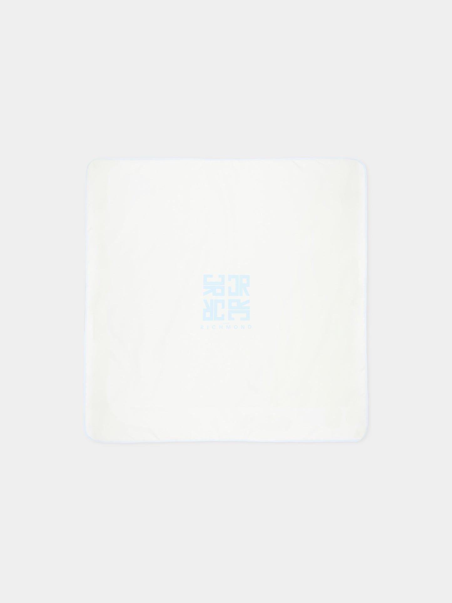 Coperta avorio per neonato con logo,Richmond,RLP26003CE AZURE