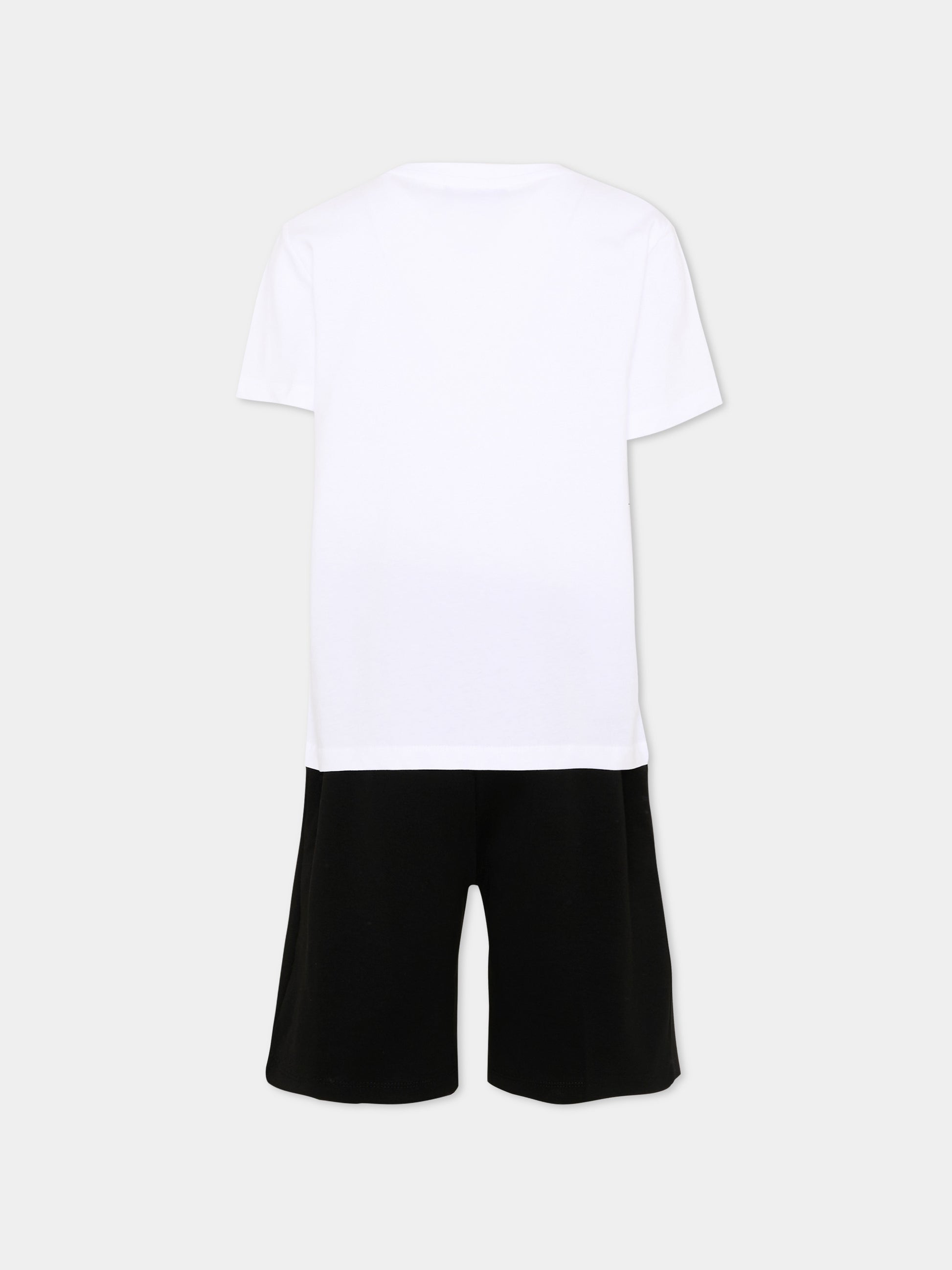 Completo sportivo bianco per bambino con logo,Richmond,RBP26018CJ WHITE