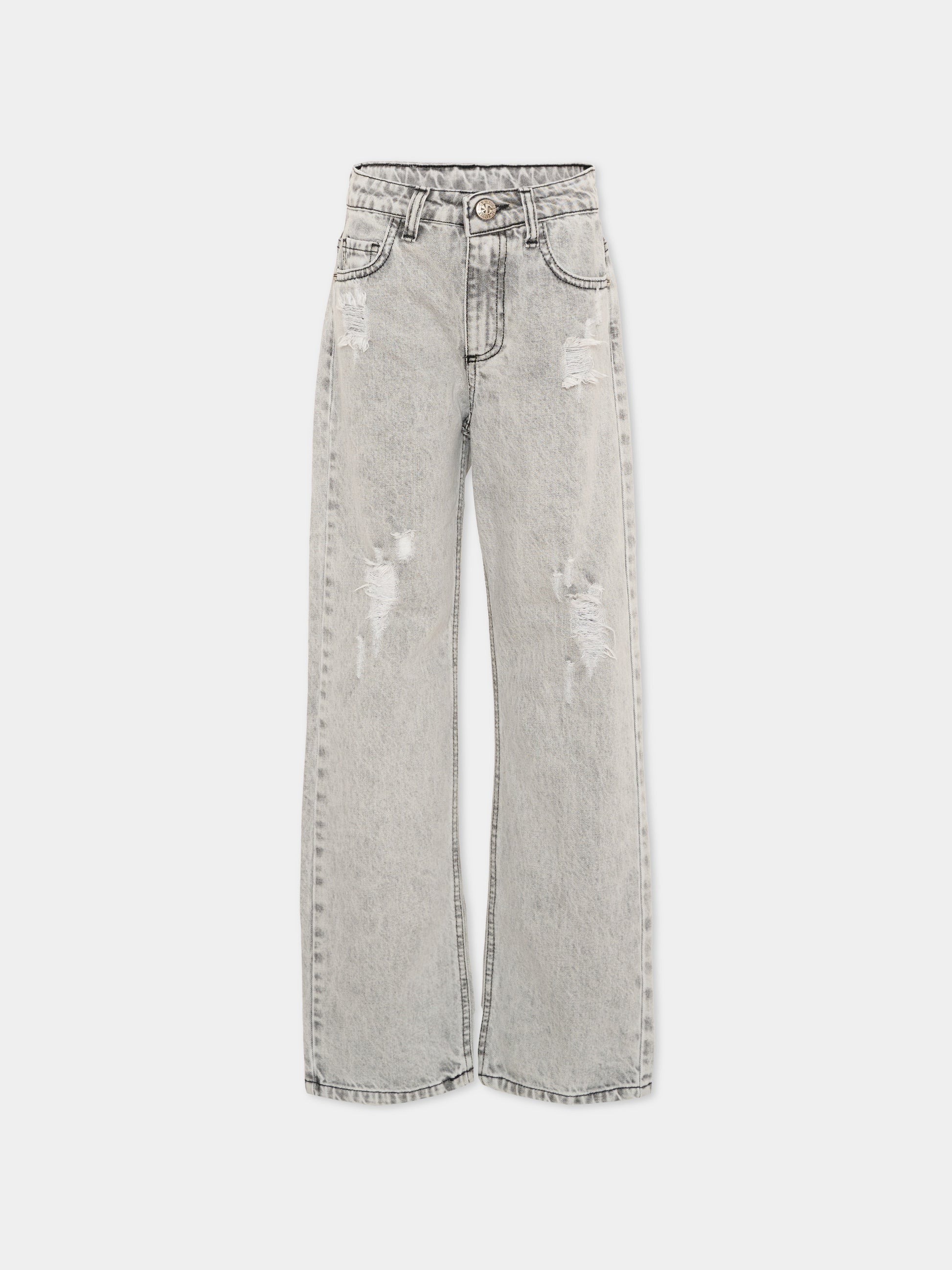 Jeans grigio per bambino,Richmond,RBP26080JE DENIM GREY LIGHT