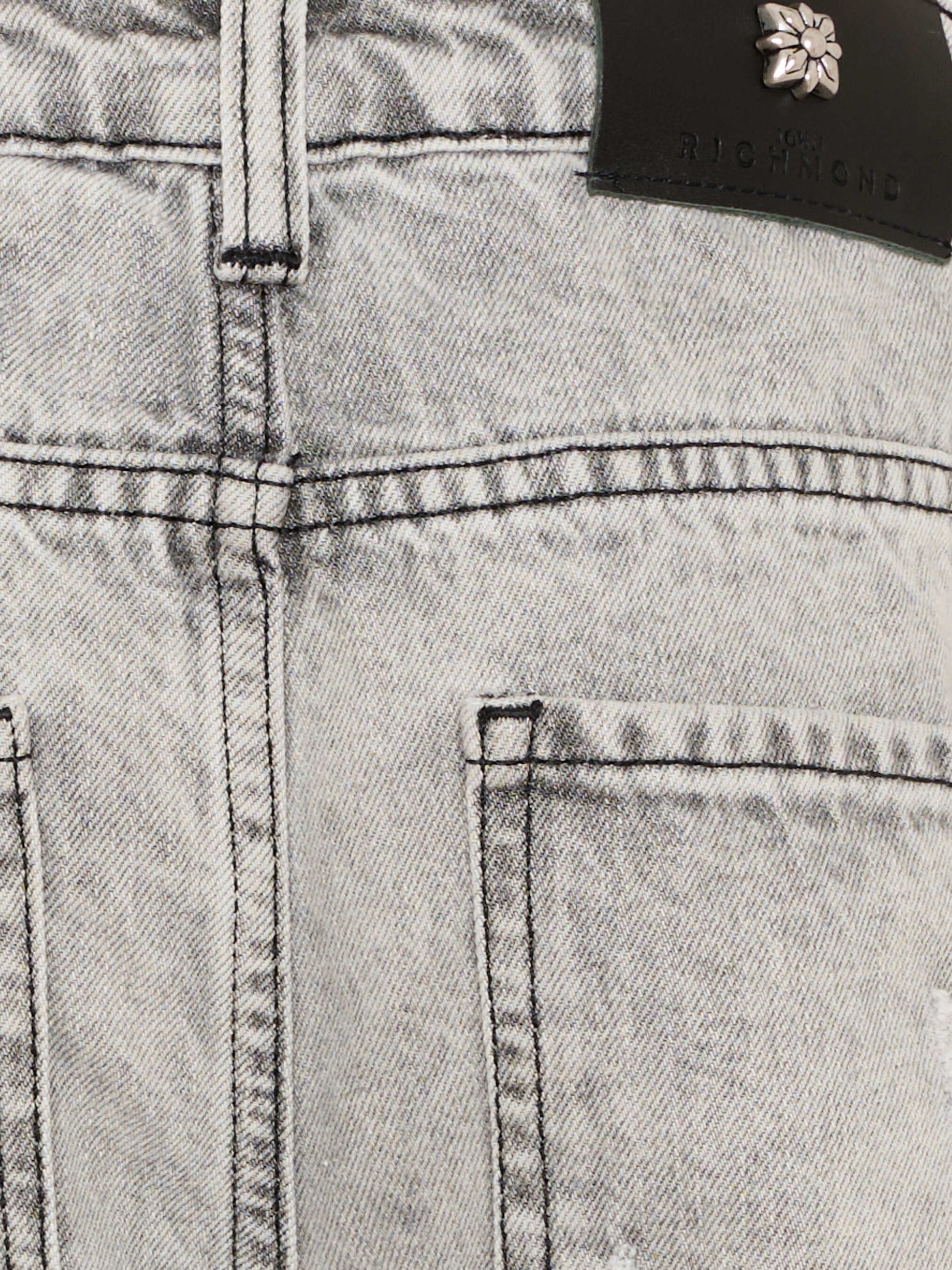 Jeans grigio per bambino,Richmond,RBP26080JE DENIM GREY LIGHT