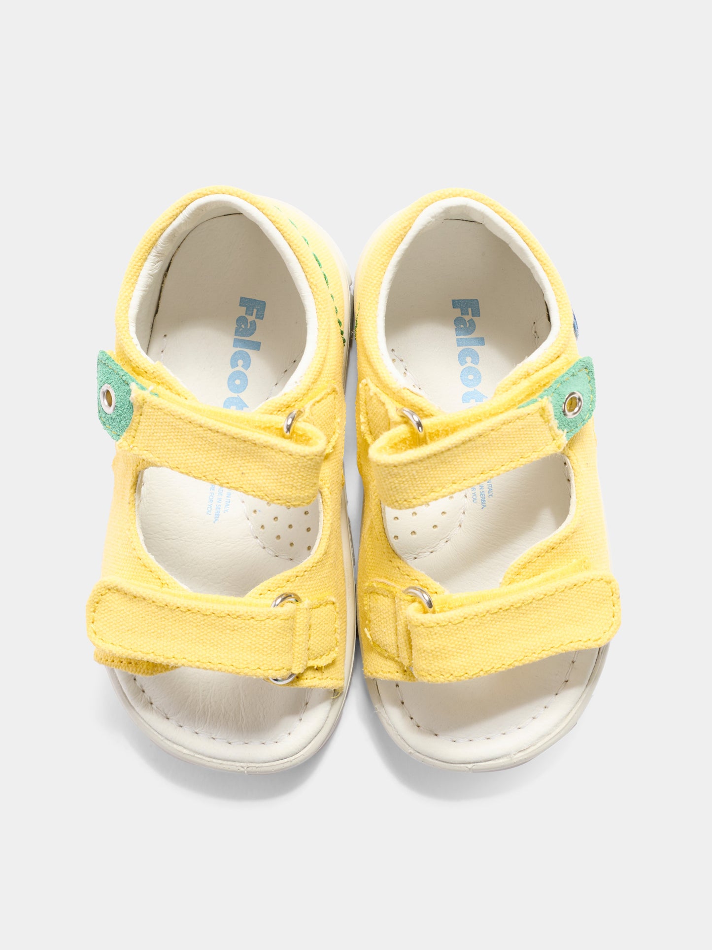 Sandali gialli Nemo per bambini,Falcotto,001 1501092 01 1G10