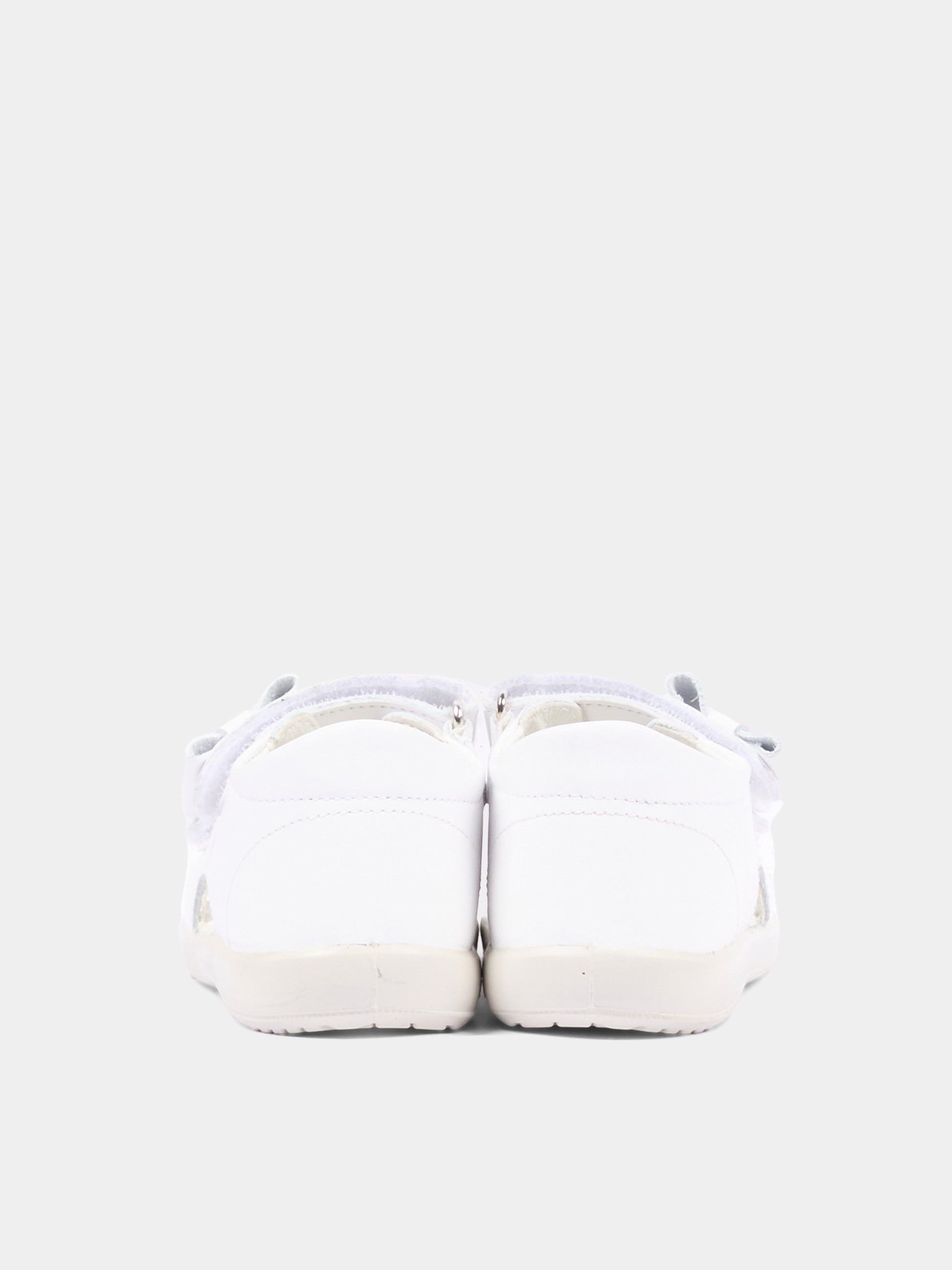 Sandali bianchi Feila per bambina con fiocchi,Falcotto,001 1501151 01 0N01