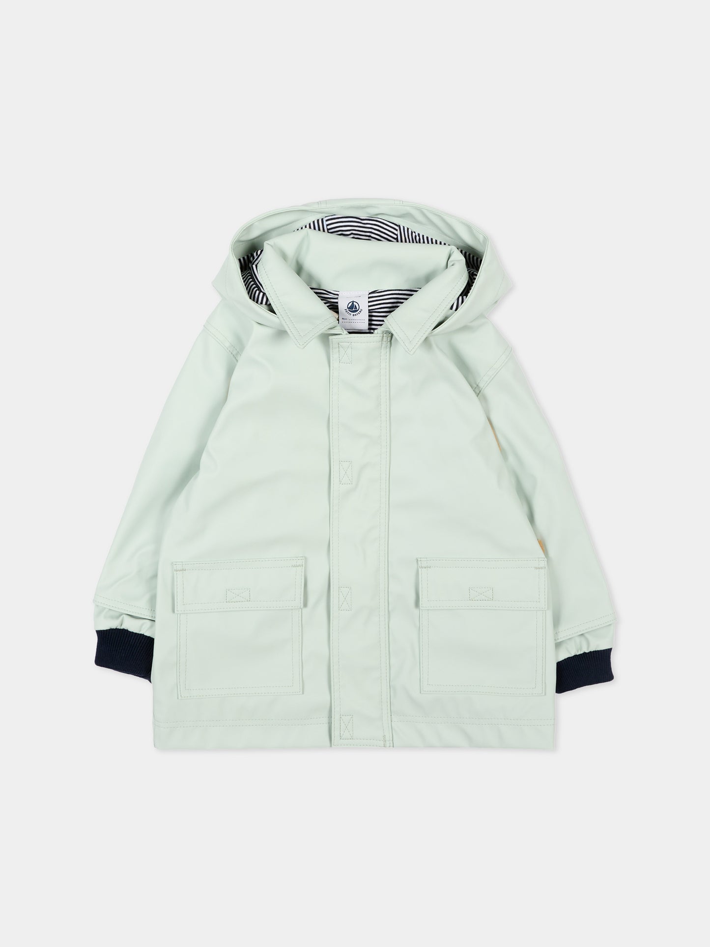 Giaccha a vento celeste per neonato,Petit Bateau,A0FKB SPRAY 01