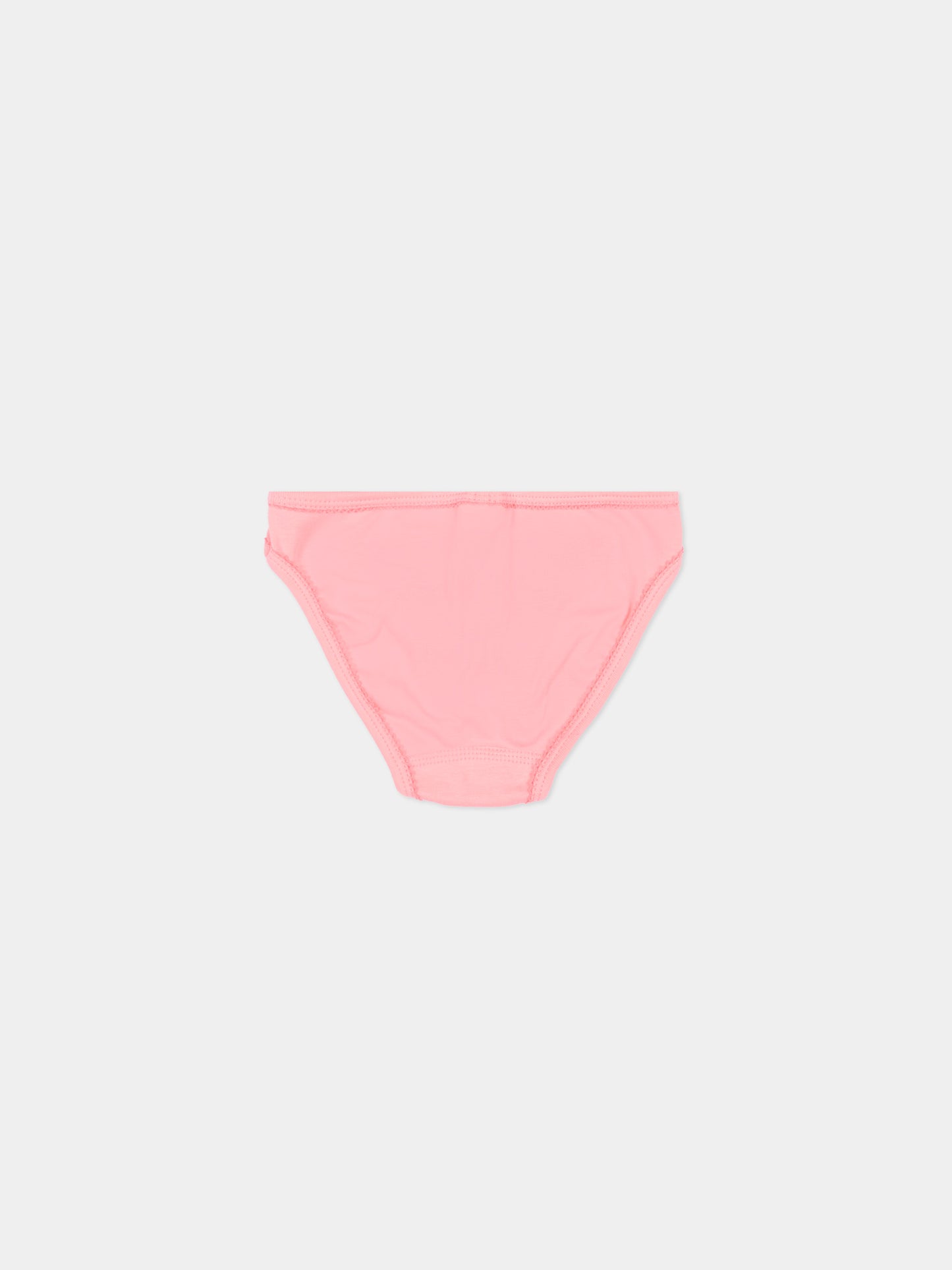 Set slip multicolor per bambina con cuori,Petit Bateau,A0FGT VARIANTE 1 00