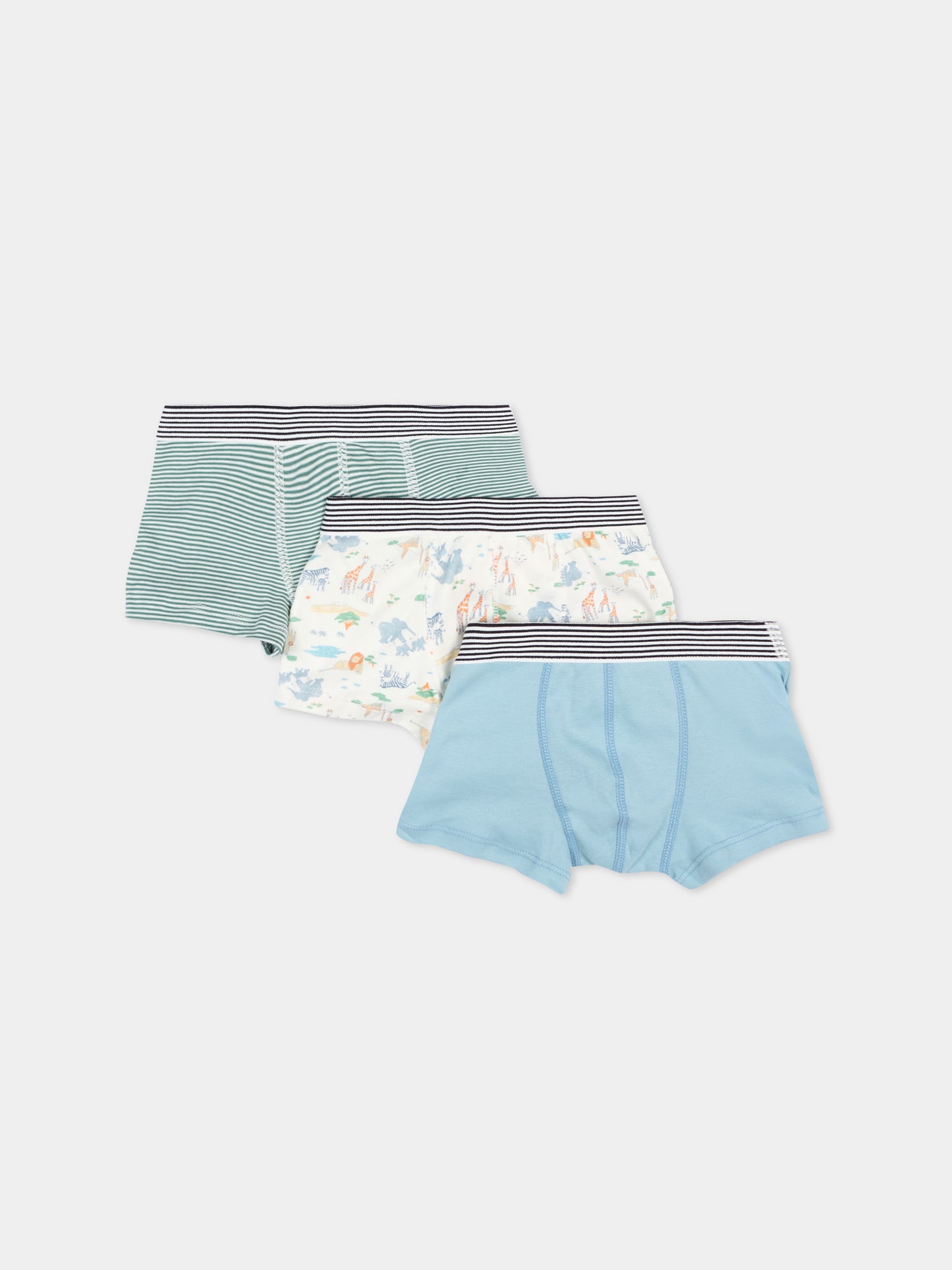 Set boxer multicolor per bambino,Petit Bateau,A0FIQ VARIANTE 1 00