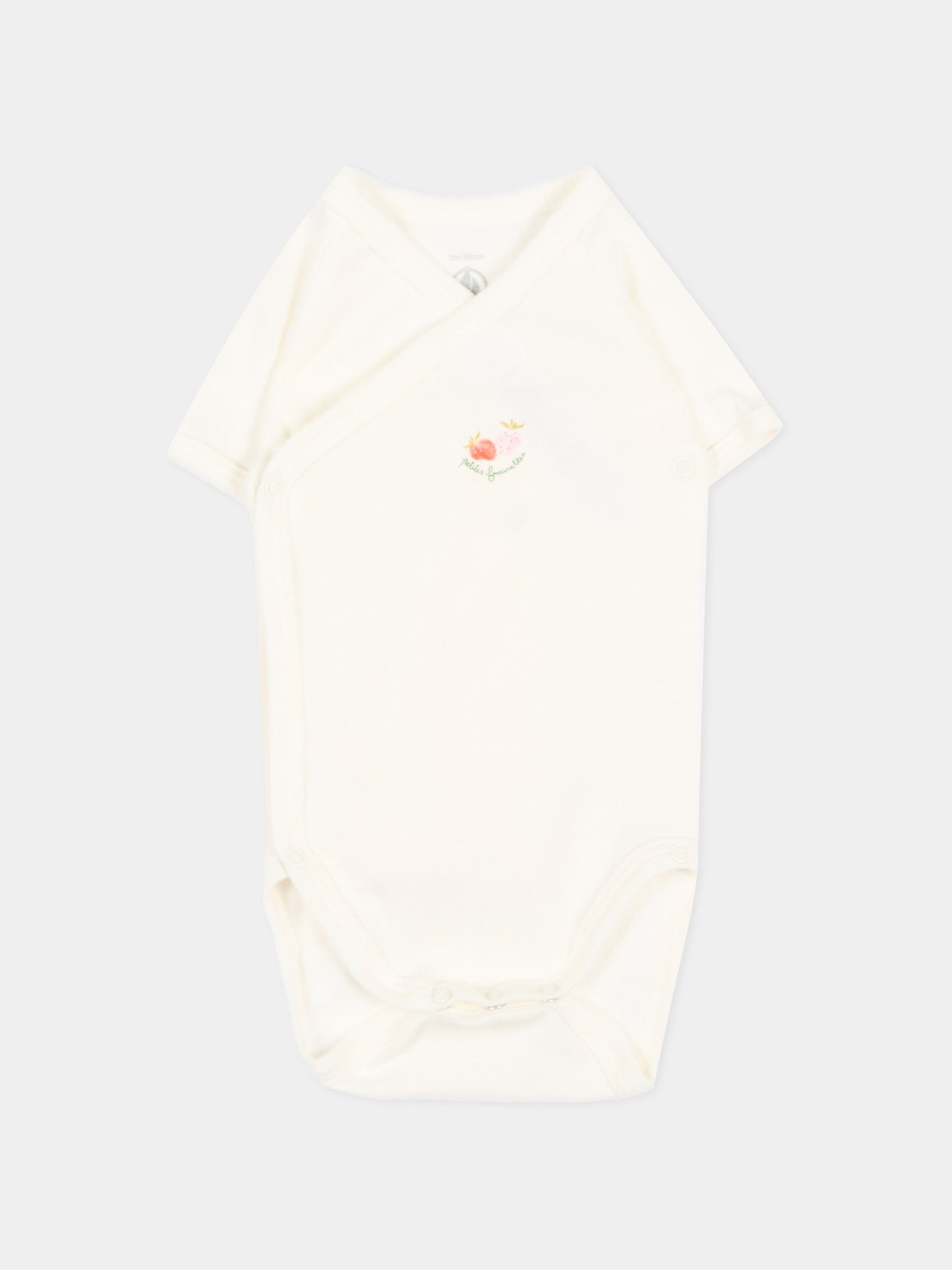 Set body multicolor per neonata con fragole,Petit Bateau,A0FAU VARIANTE 1 00