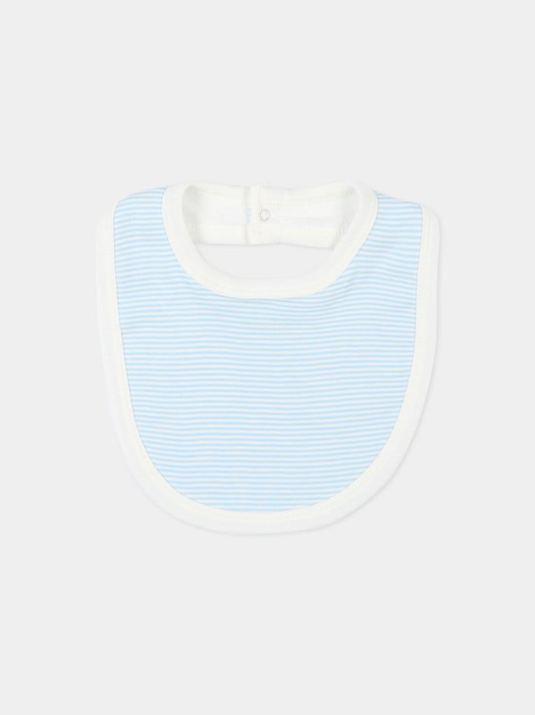 Bavaglini celesti per neonato con balene,Petit Bateau,A0FFQ VARIANTE 1 01