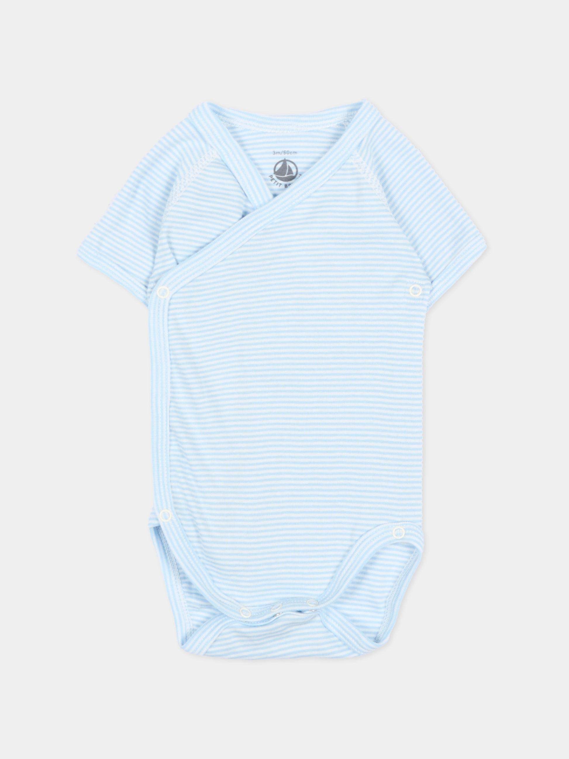 Body celeste per neonato con balene,Petit Bateau,A0FAR VARIANTE 1 00