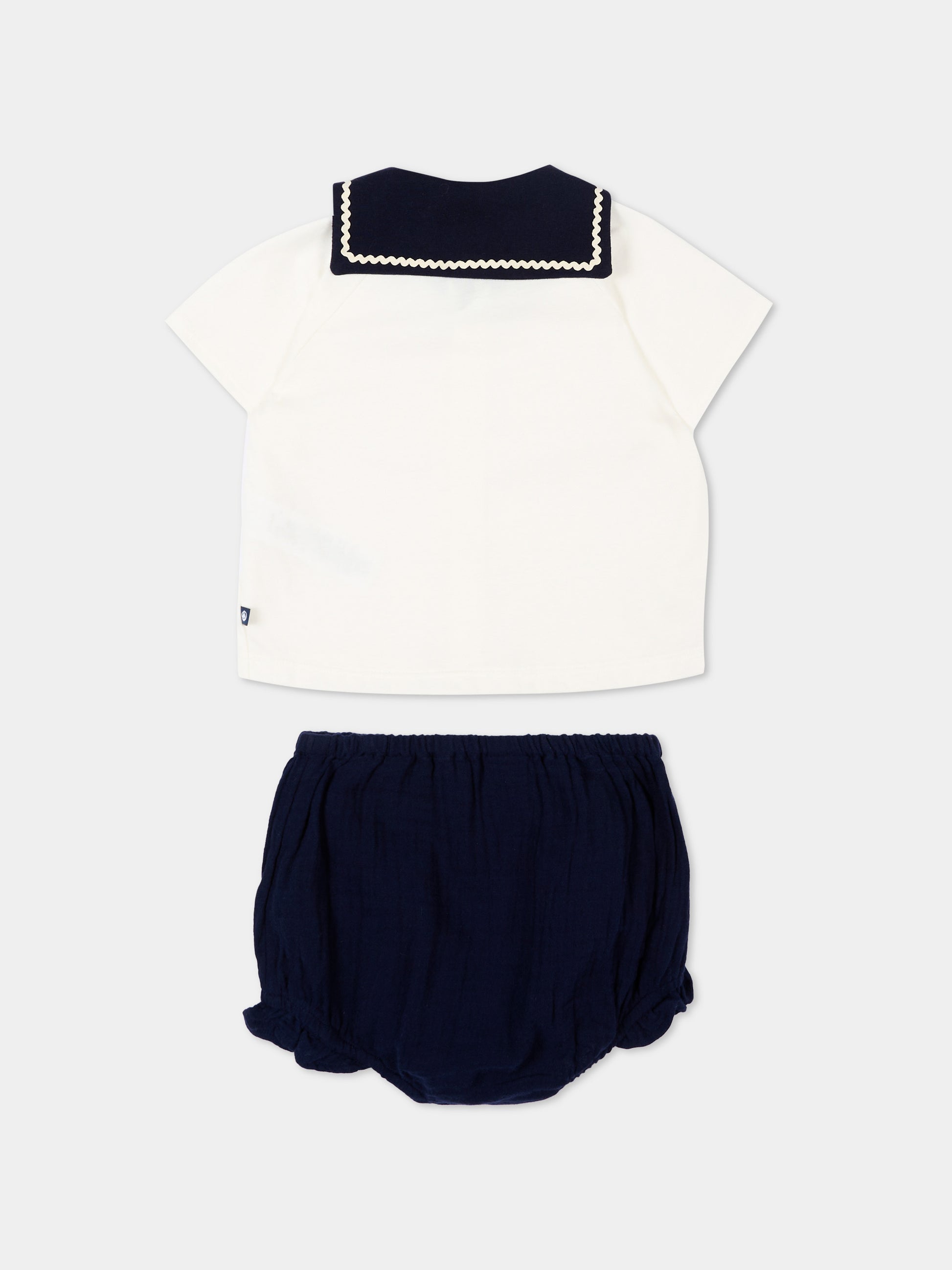 Completo sportivo multicolor per neonata,Petit Bateau,A0F3W VARIANTE 1 00