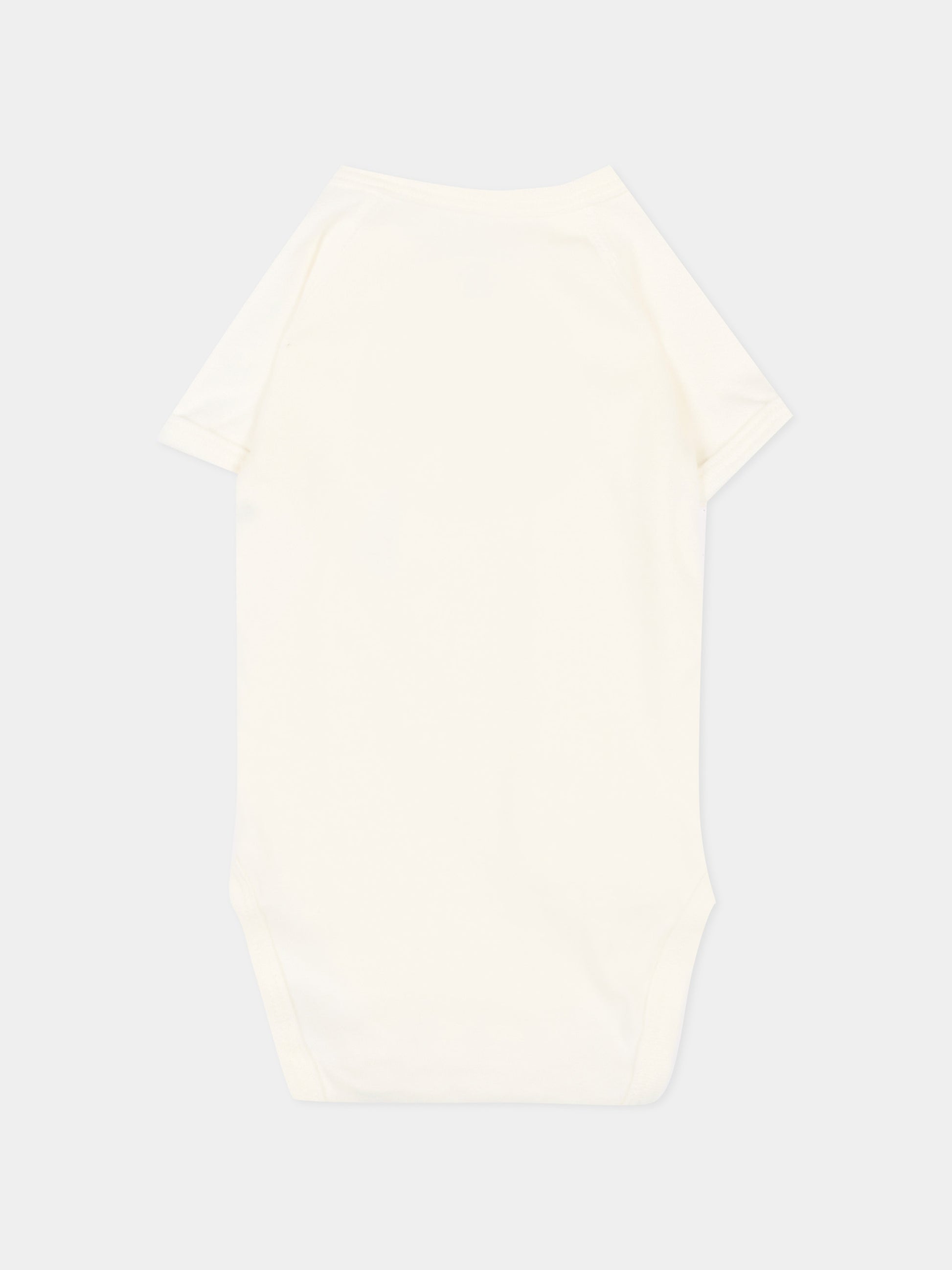 Set body avorio per neonato a righe,Petit Bateau,A0FAG VARIANTE 1 00