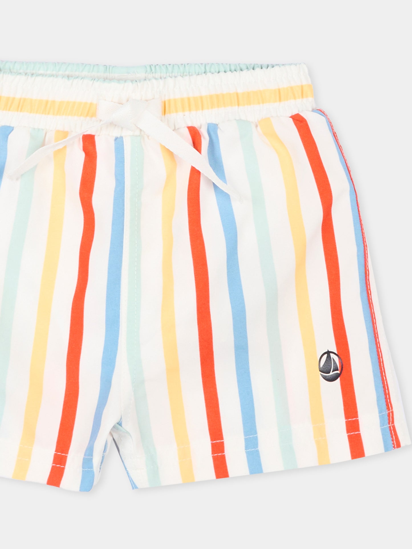Boxer mare multicolor per neonato,Petit Bateau,A0FSN MARSHMALLOW/MULTICO 01