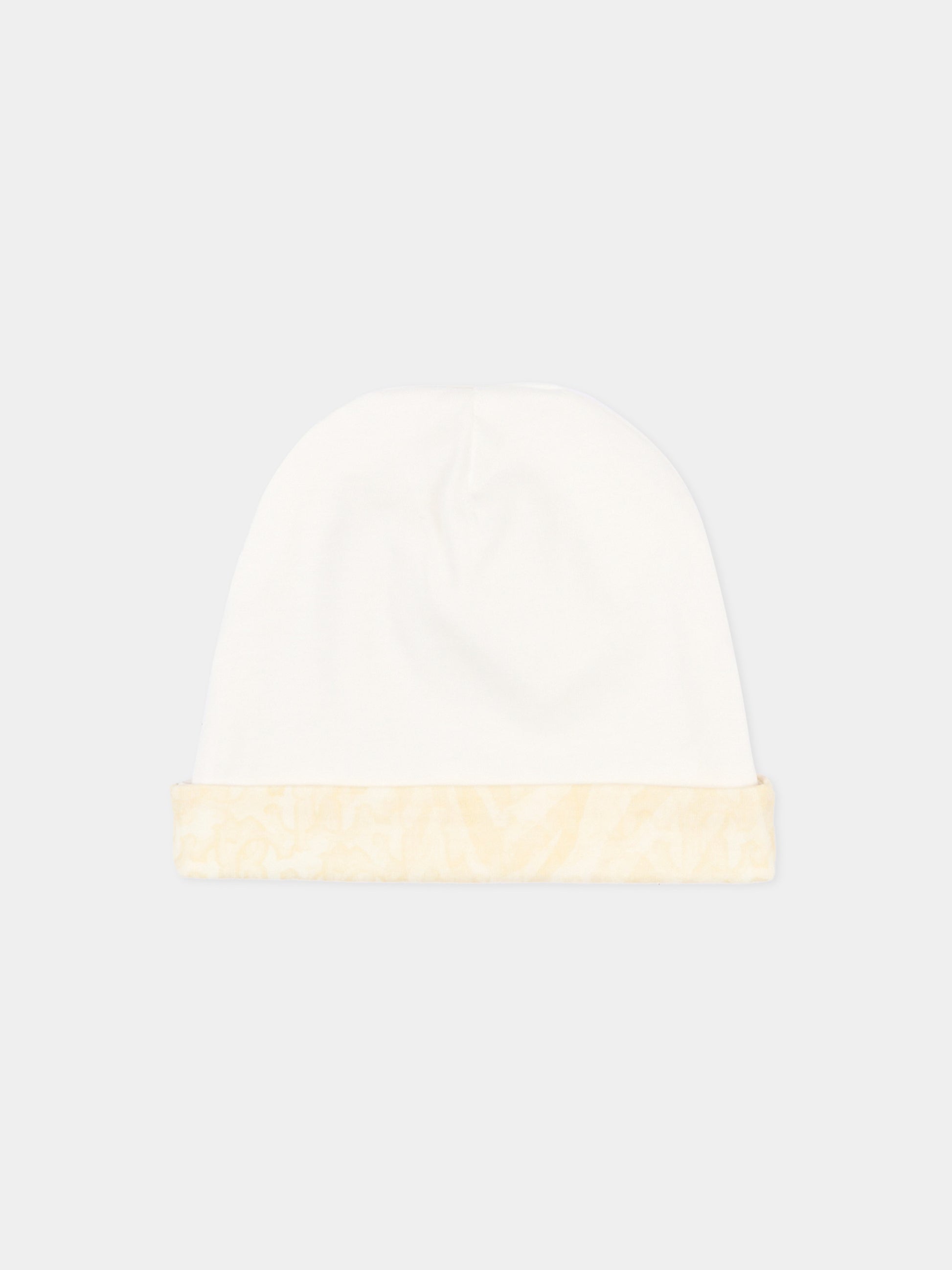 Set tutina avorio per neonati animalier,Roberto Cavalli Kids,CLP26005TU ZEBRA AVORIO